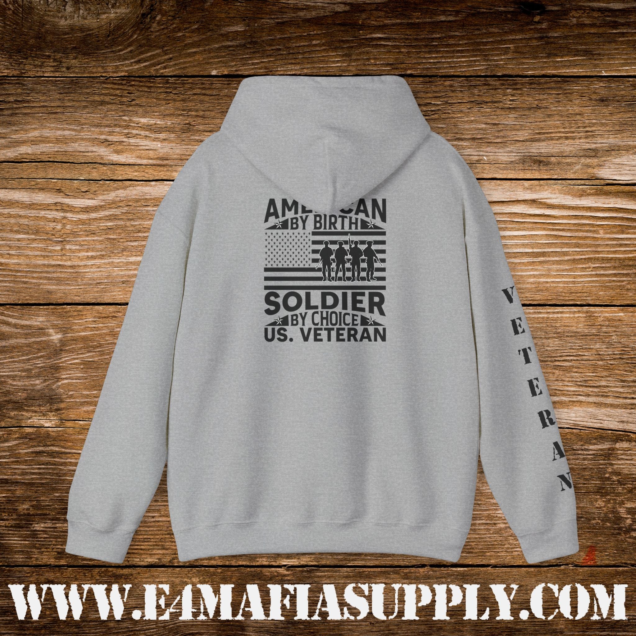 Copy of “Dad – The Man, The Myth, The Legend” Camo Veteran Hoodie