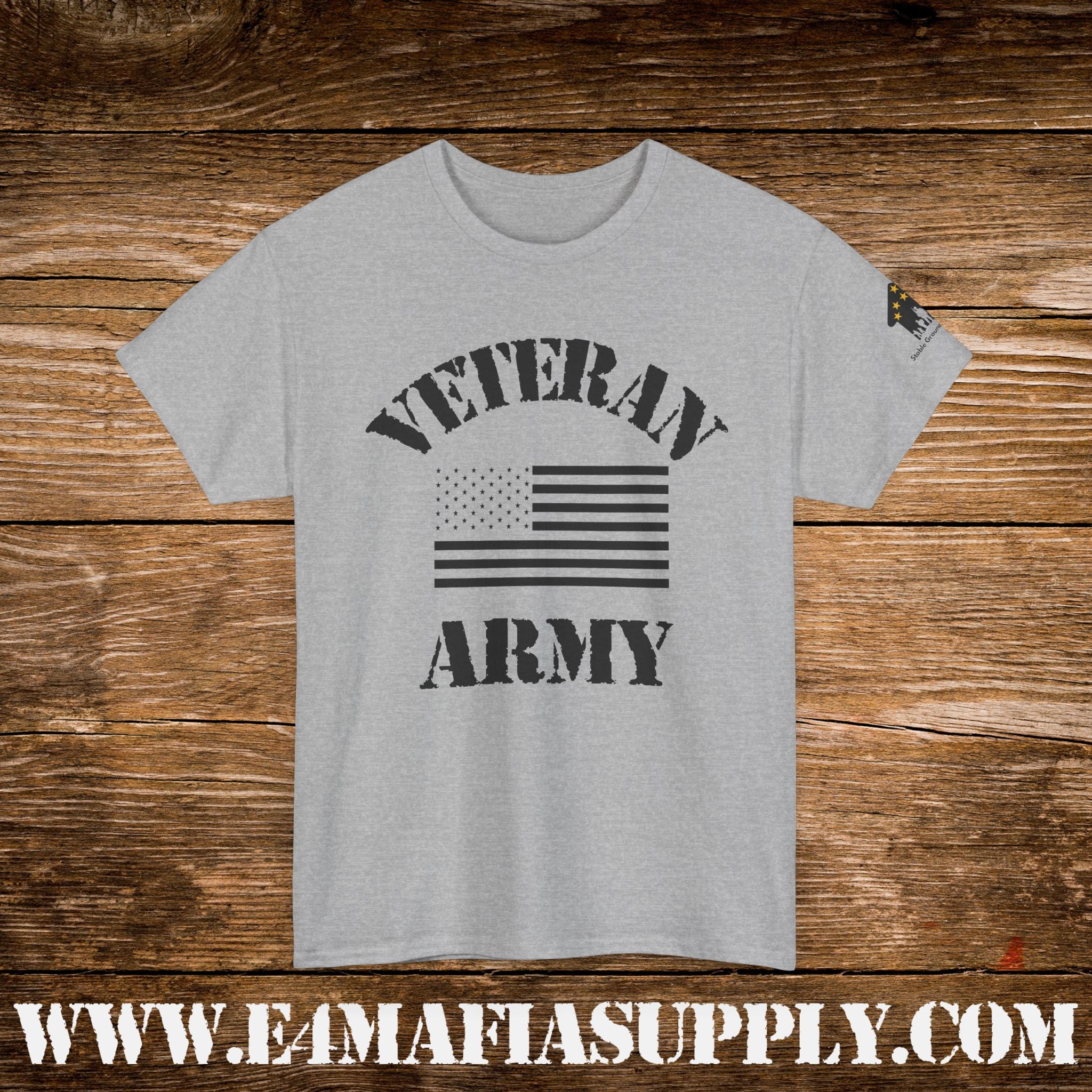 Army Veteran Flag T-Shirt