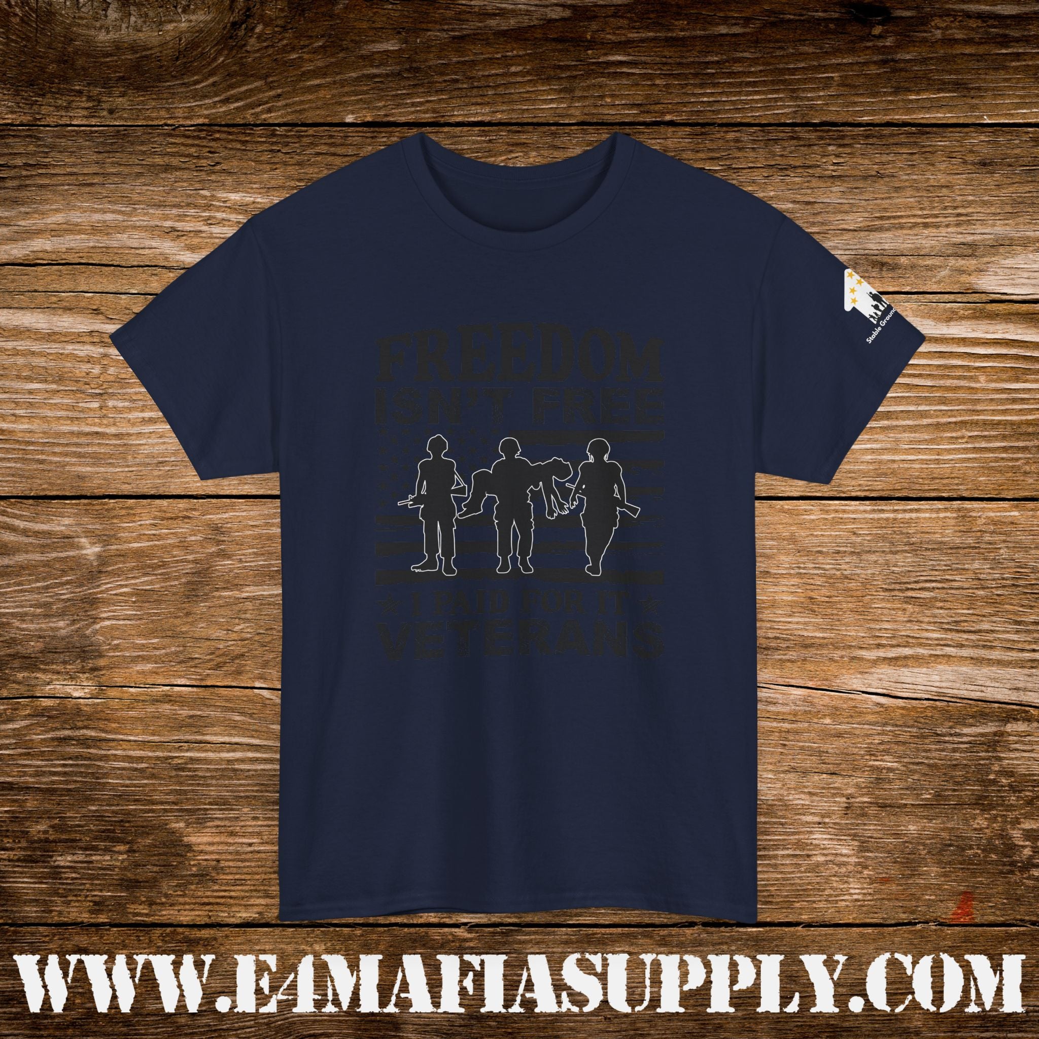 “Freedom Isn’t Free – I Paid for It” – Patriotic U.S. Veterans T-Shirt