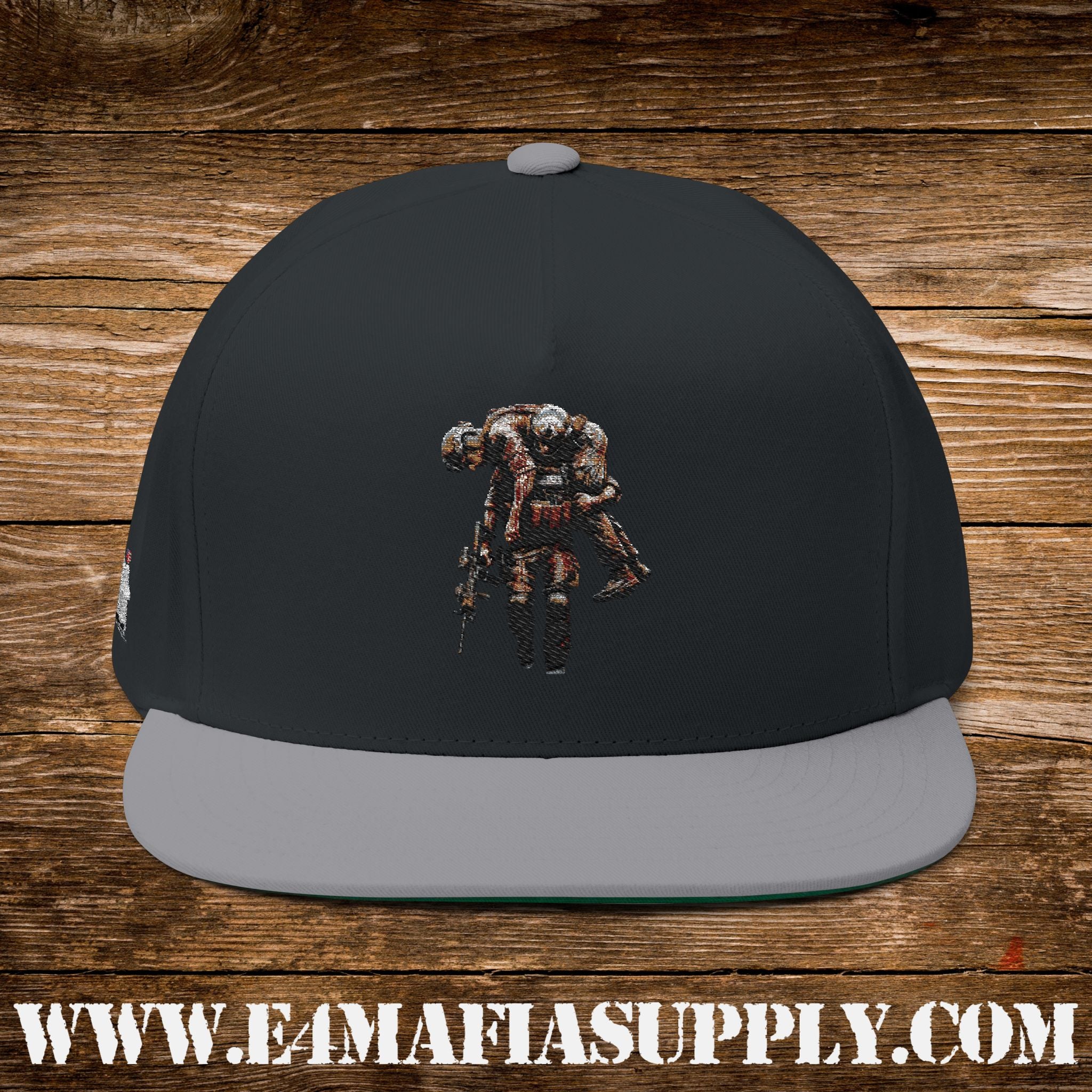 Fallen Soldier Tribute Flat Bill Cap – Honoring Brothers in Arms