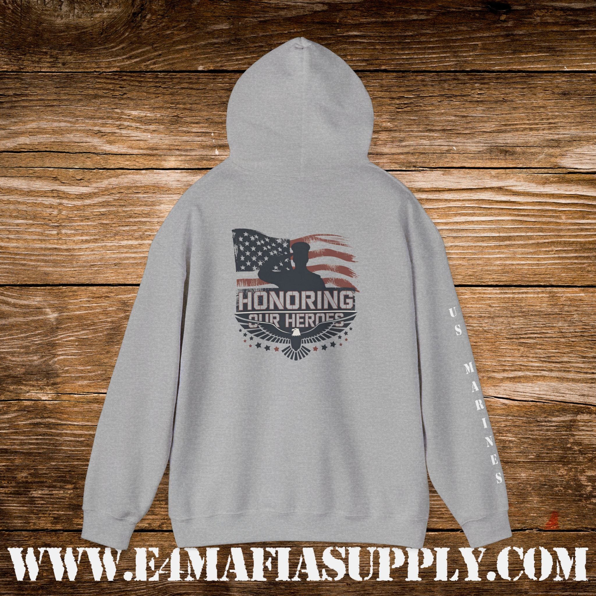 Honoring Our Heroes – US Marines Hoodie