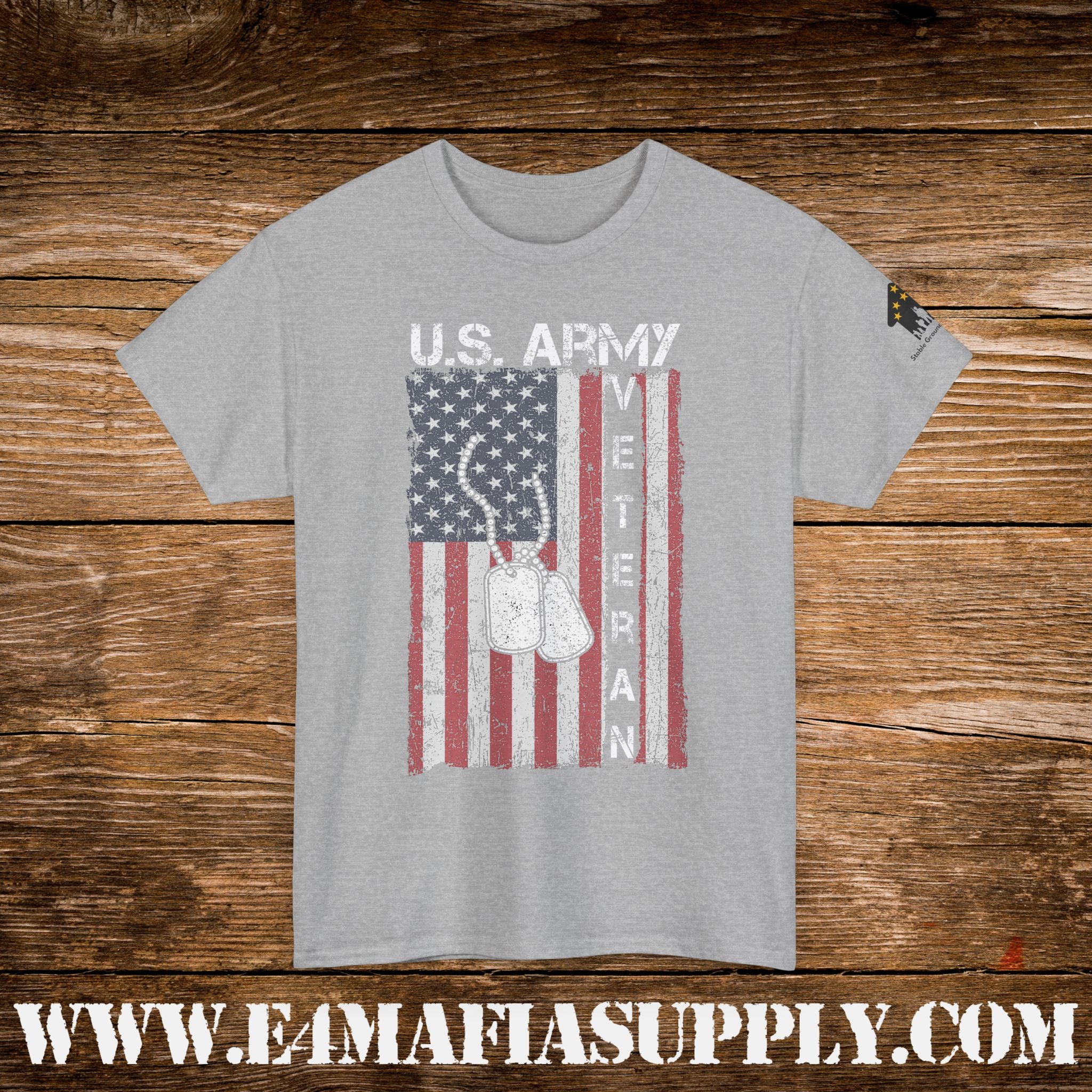 U.S. Army Veteran Flag T-Shirt