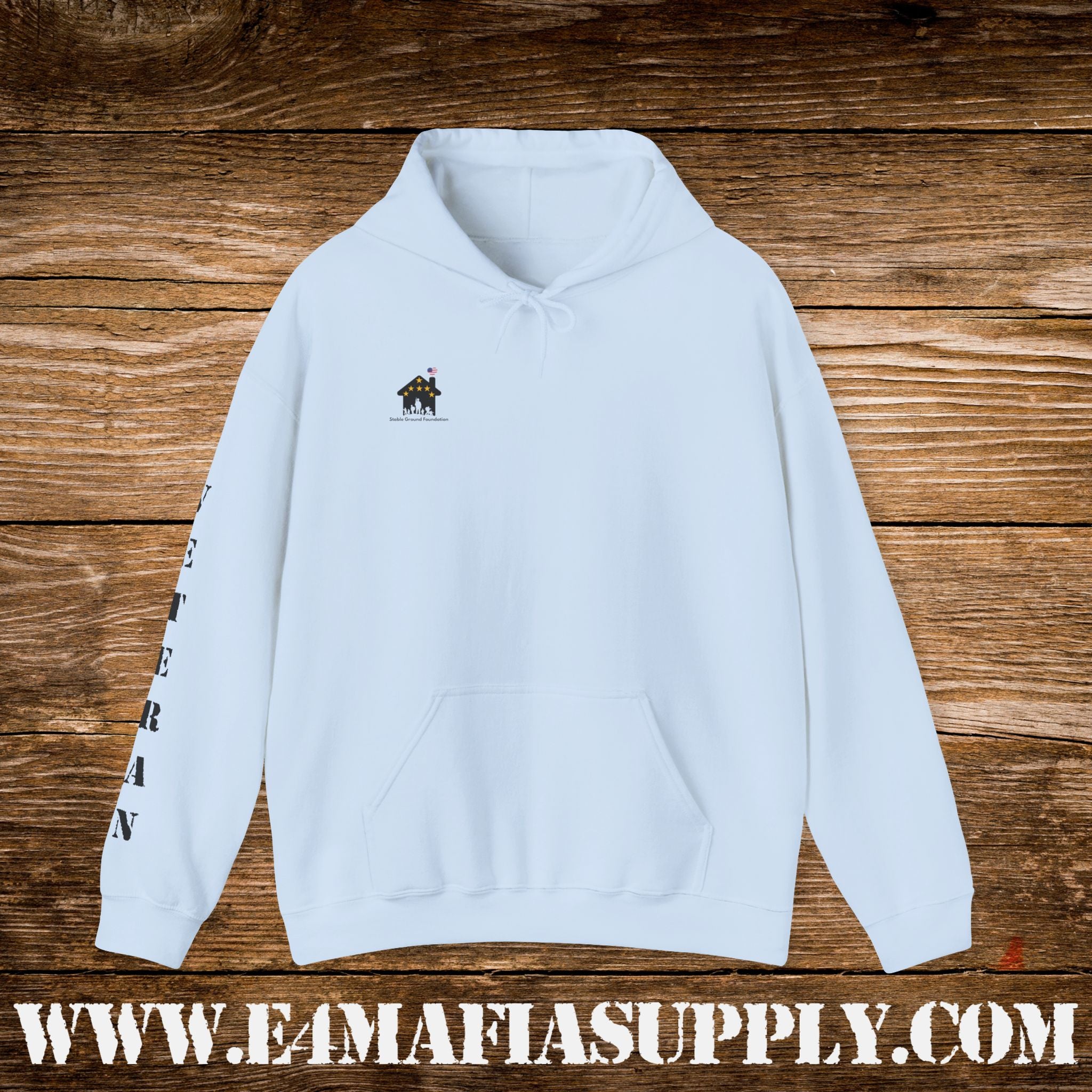 “Navy Veteran Flag” Military Pride Hoodie