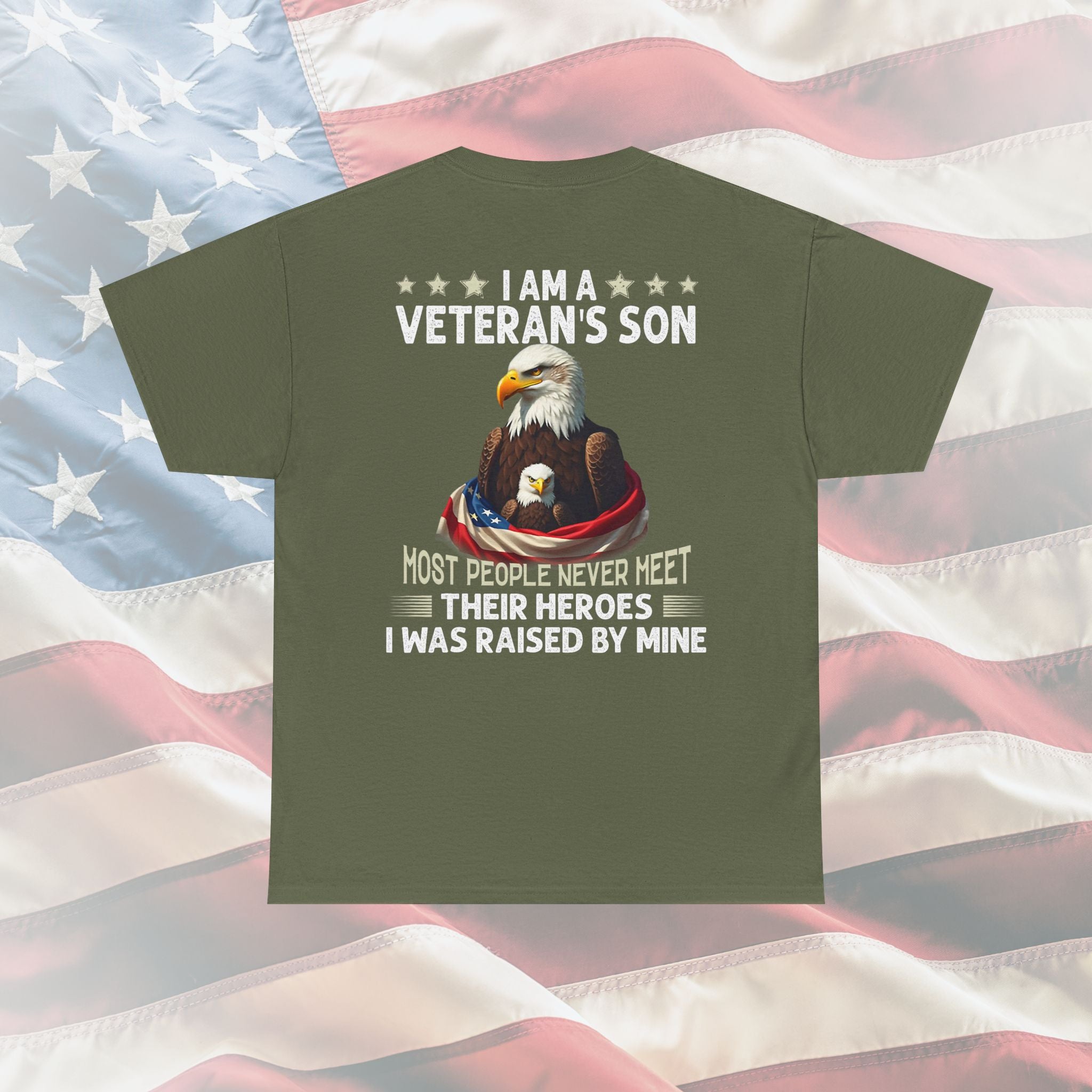 I Am a Veteran's Son: The Emotional Tee for Those Raised by a True American Hero
