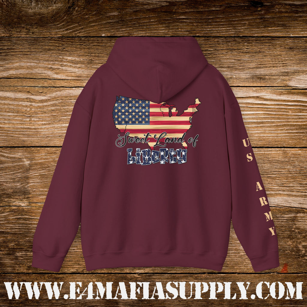 Land of the Free, Home of the Brave – US Army Hoodie