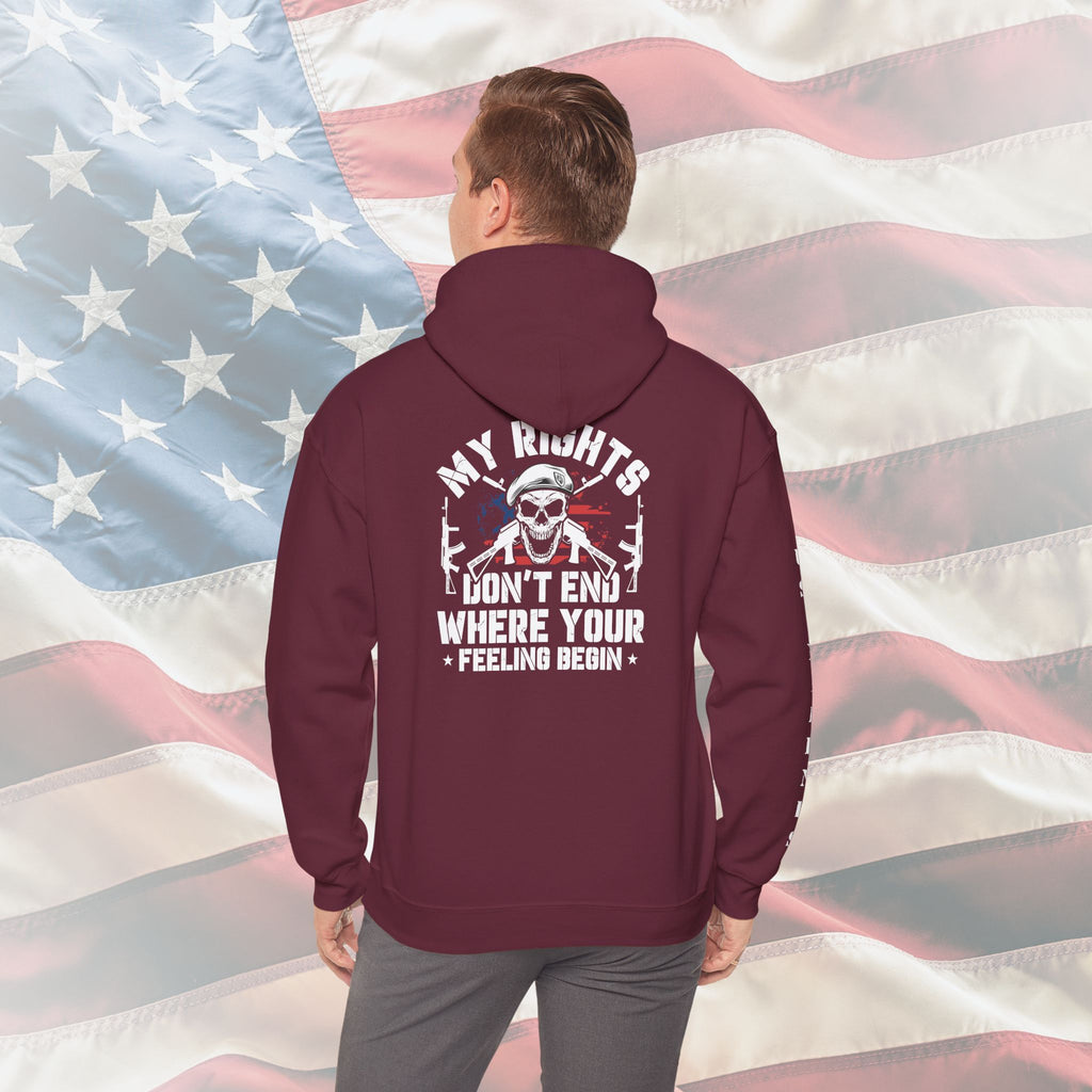 My Rights Don’t End Where Your Feelings Begin – US Marines Hoodie