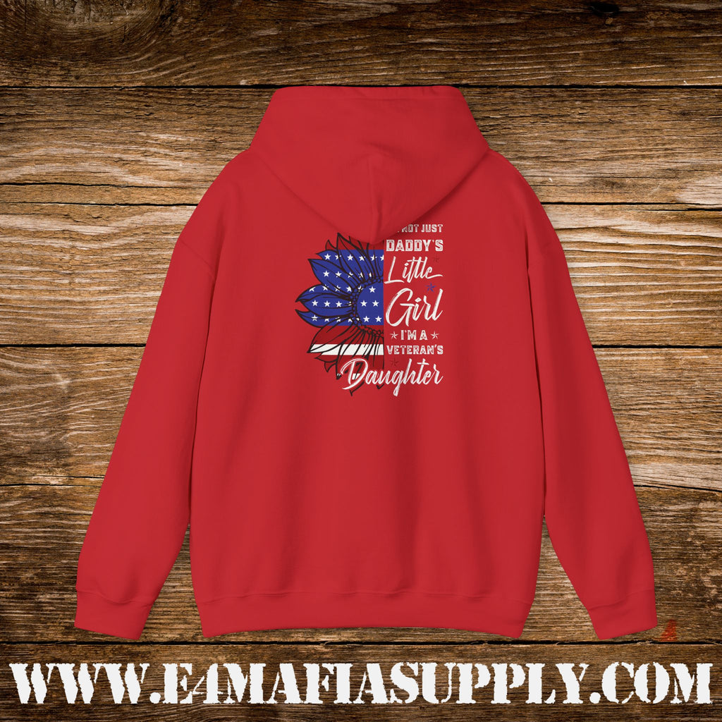 Daddy’s Little Girl I’m a Veteran’s Daughter Hoodie