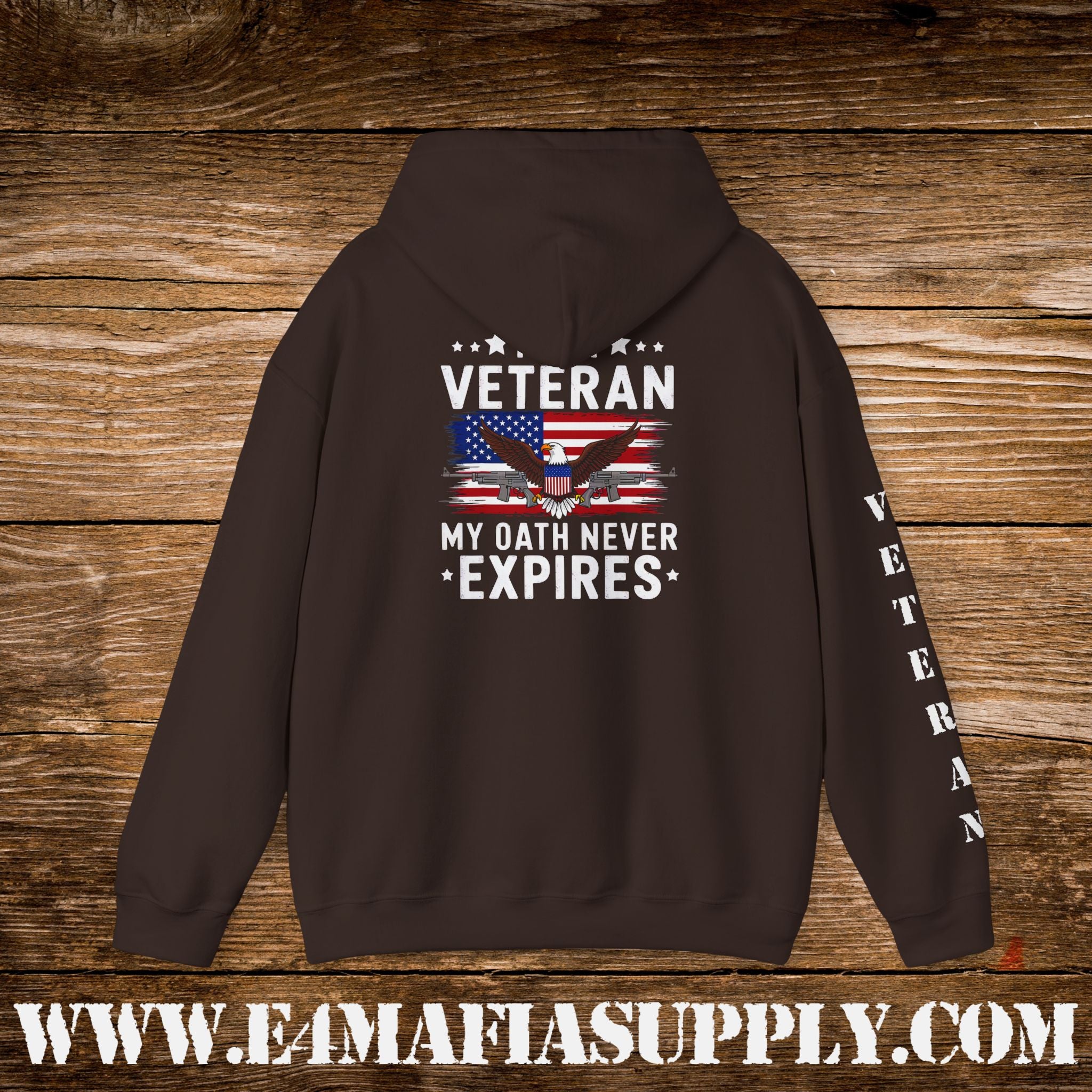 Copy of “Army Veteran Flag” Military Pride Hoodie