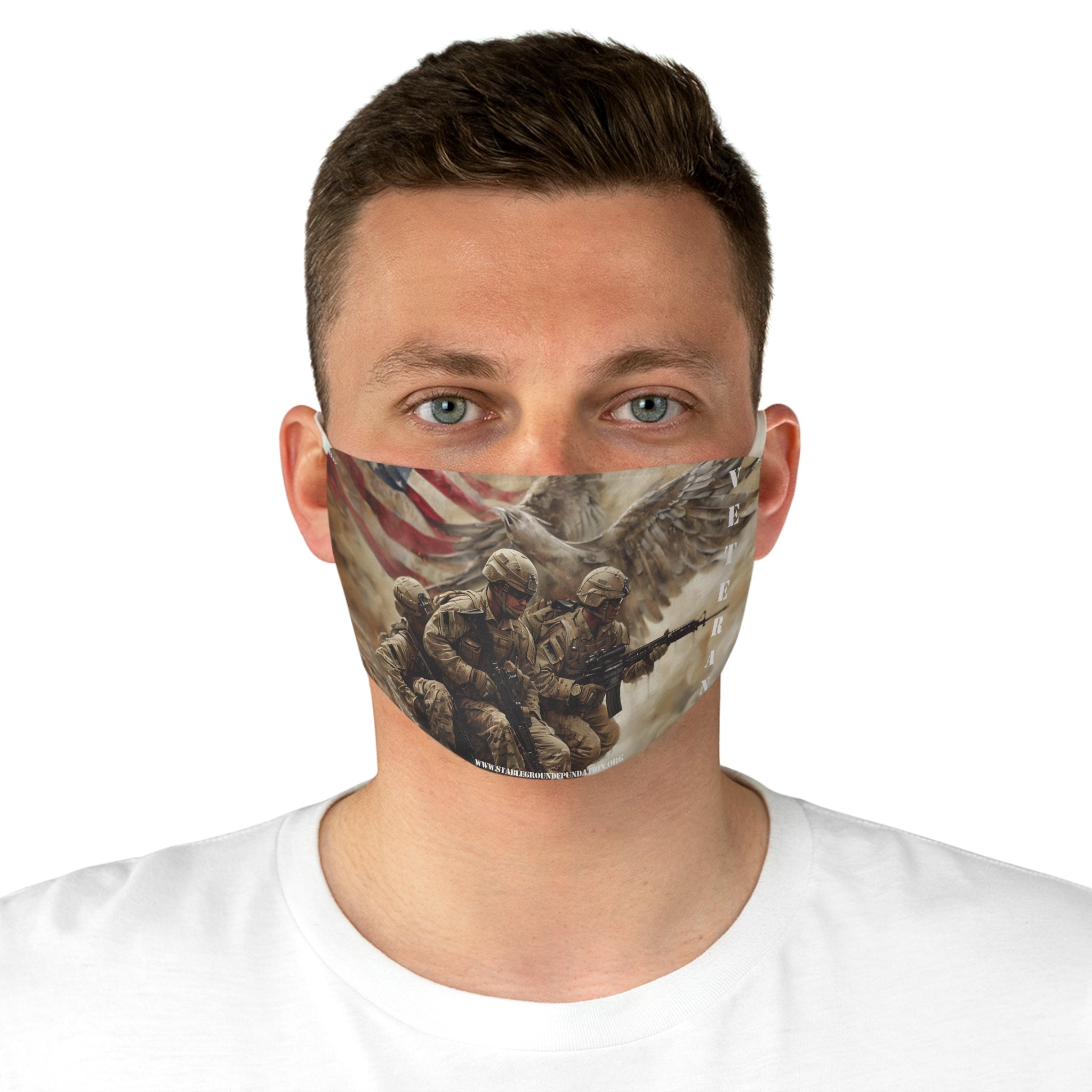 Guardian of Freedom – Angel Soldier Veteran Face Mask