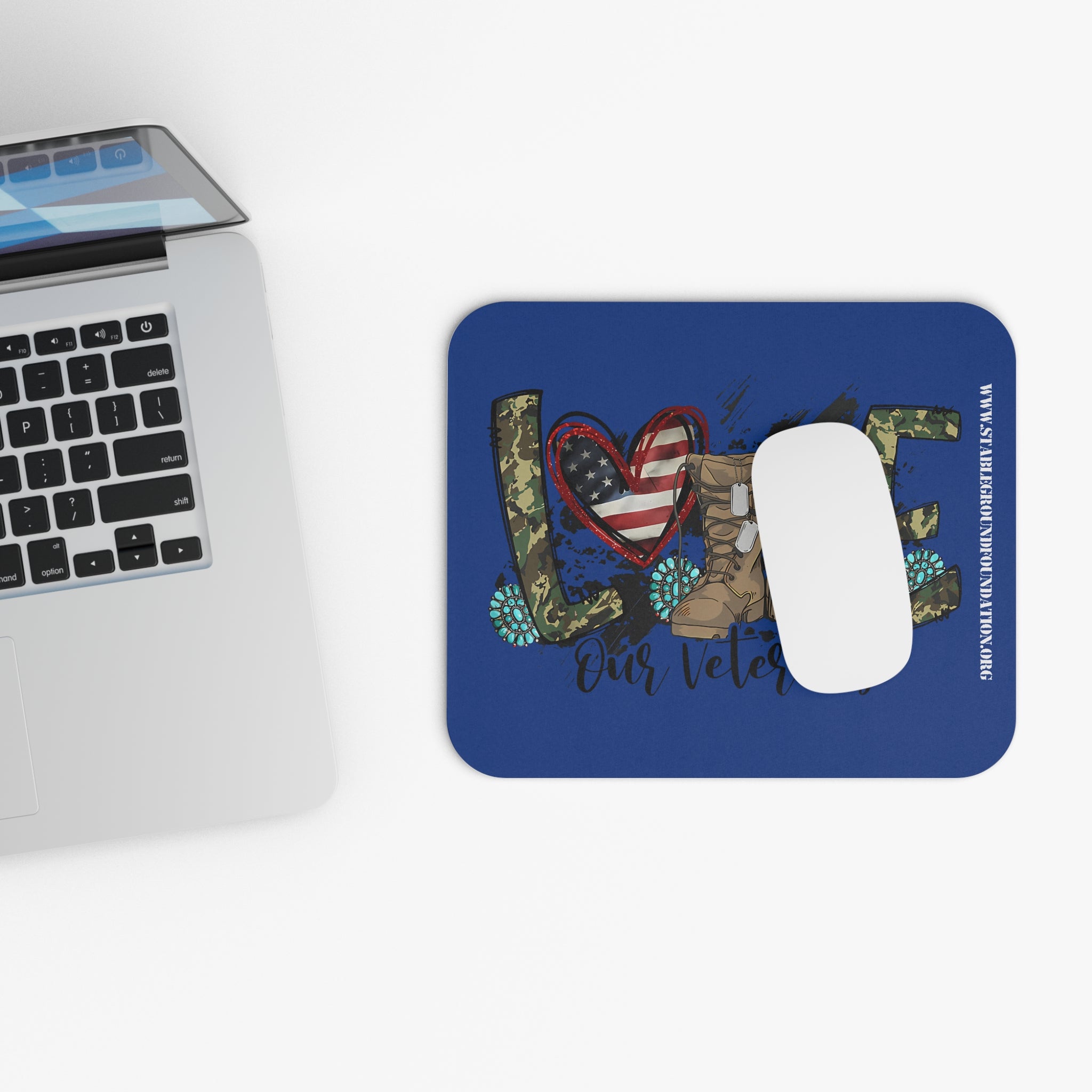love-our-veterans-camo-boots-flag-heart-blue-mouse-pad