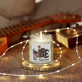 Love Our Veterans Candle – Military Boots & Helmet Patriotic Candle