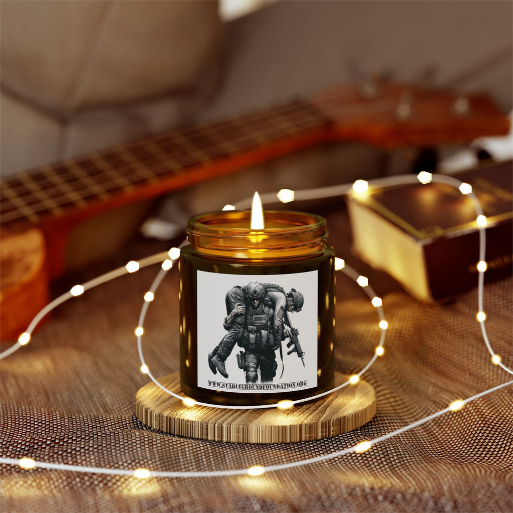 Brothers in Arms Candle – Honoring the Fallen, Supporting the Living