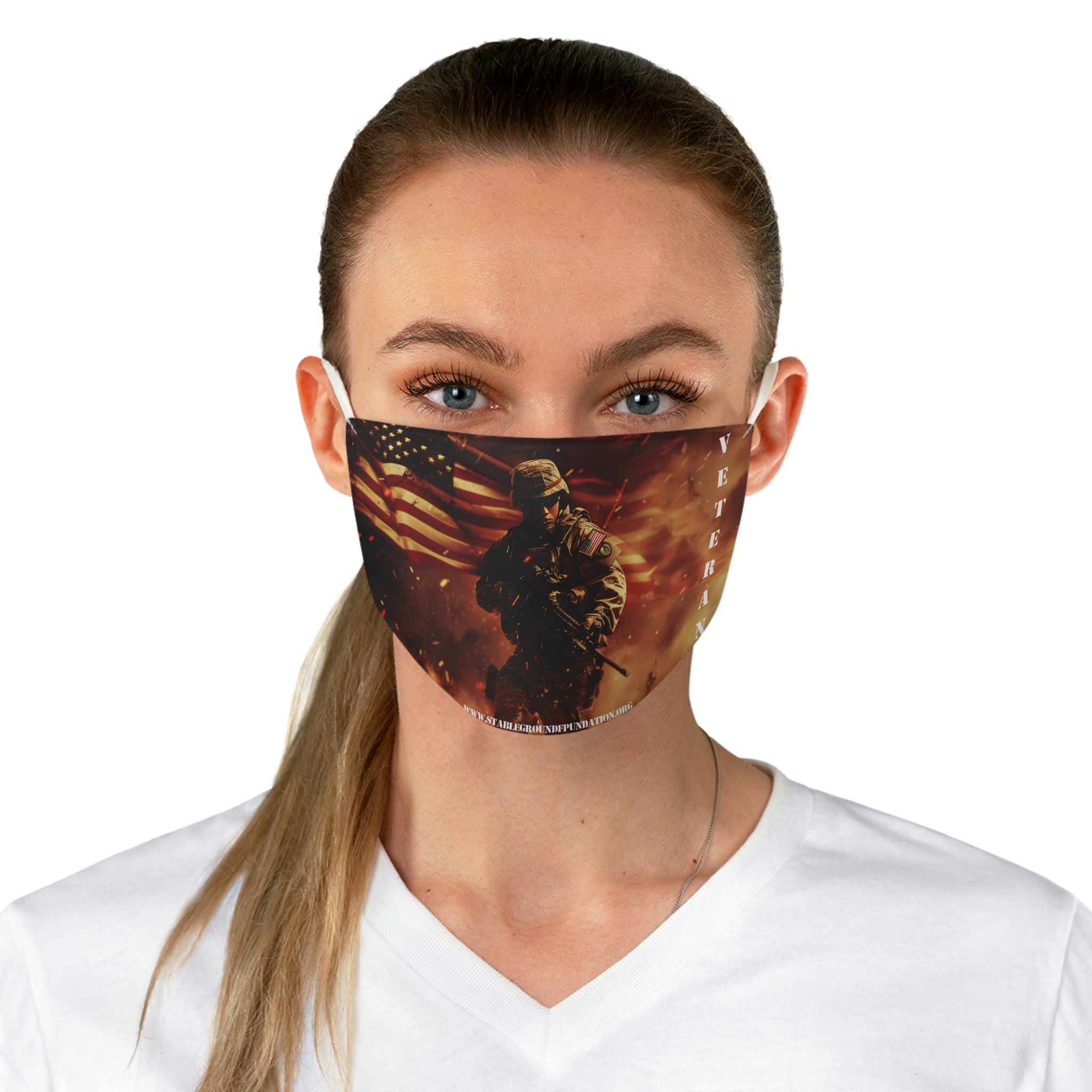 Veteran Pride – American Flag Patriotic Face Mask