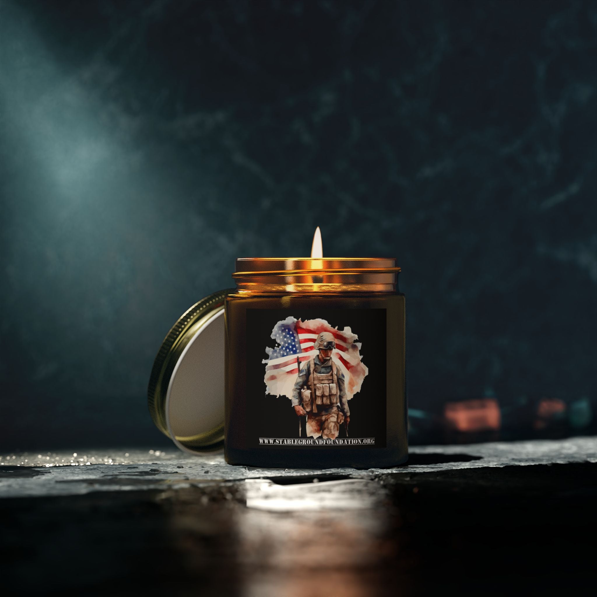 Defenders of Freedom Candle – Honor the Brave Who Serve
