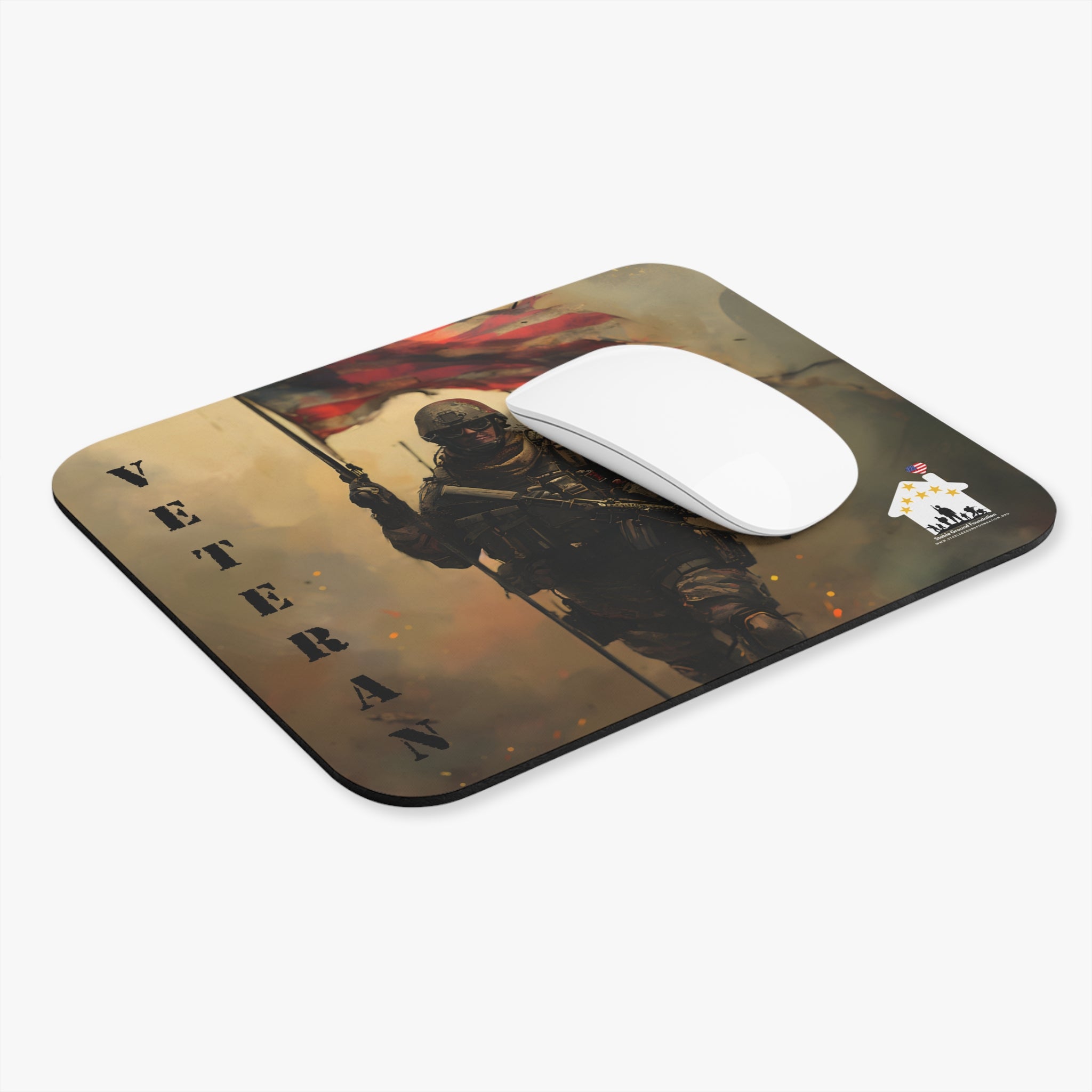 American Warrior Veteran Mouse Pad