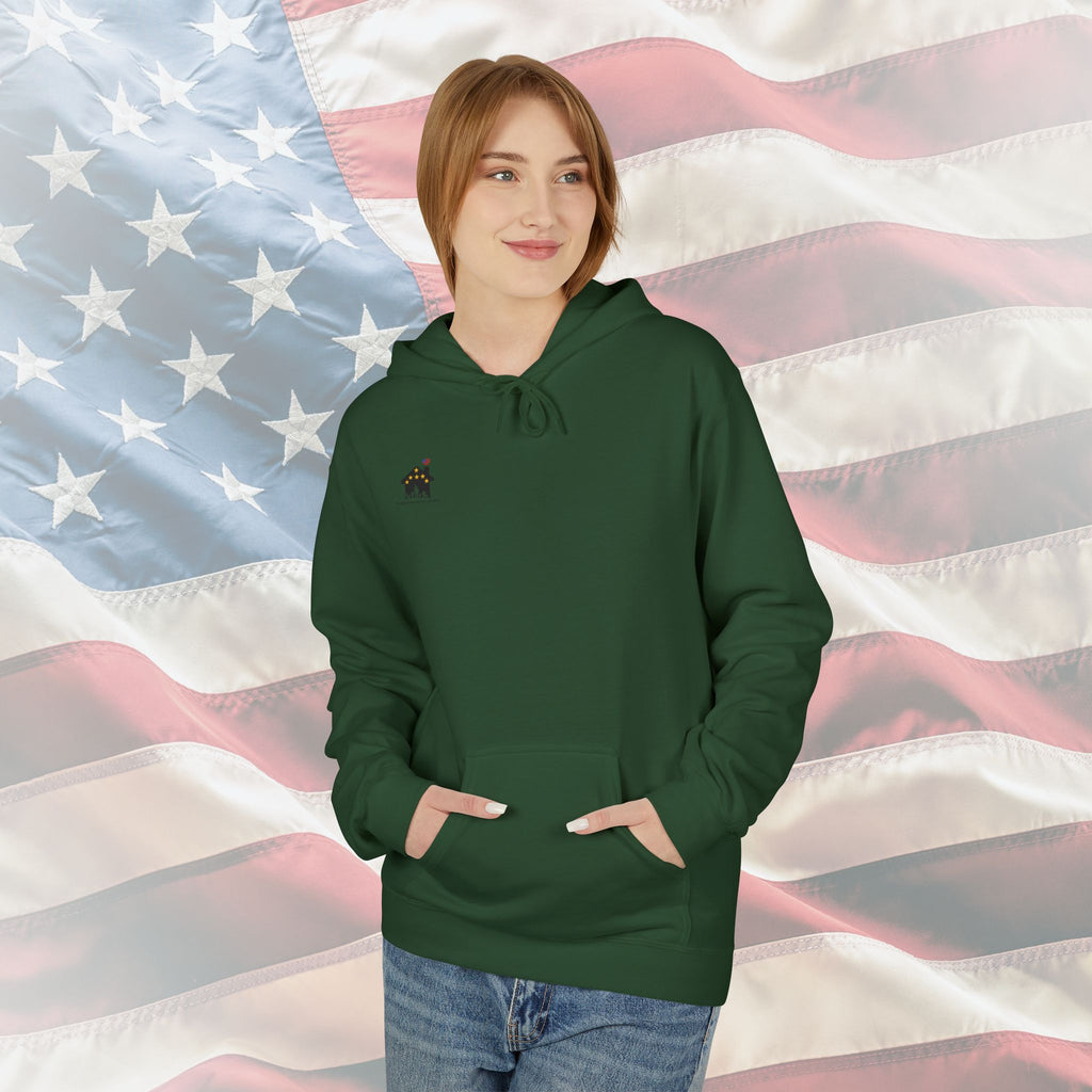 Copy of “Heroes Don’t Wear Capes – They Wear Dog Tags & Combat Boots” Patriotic Military Hoodie