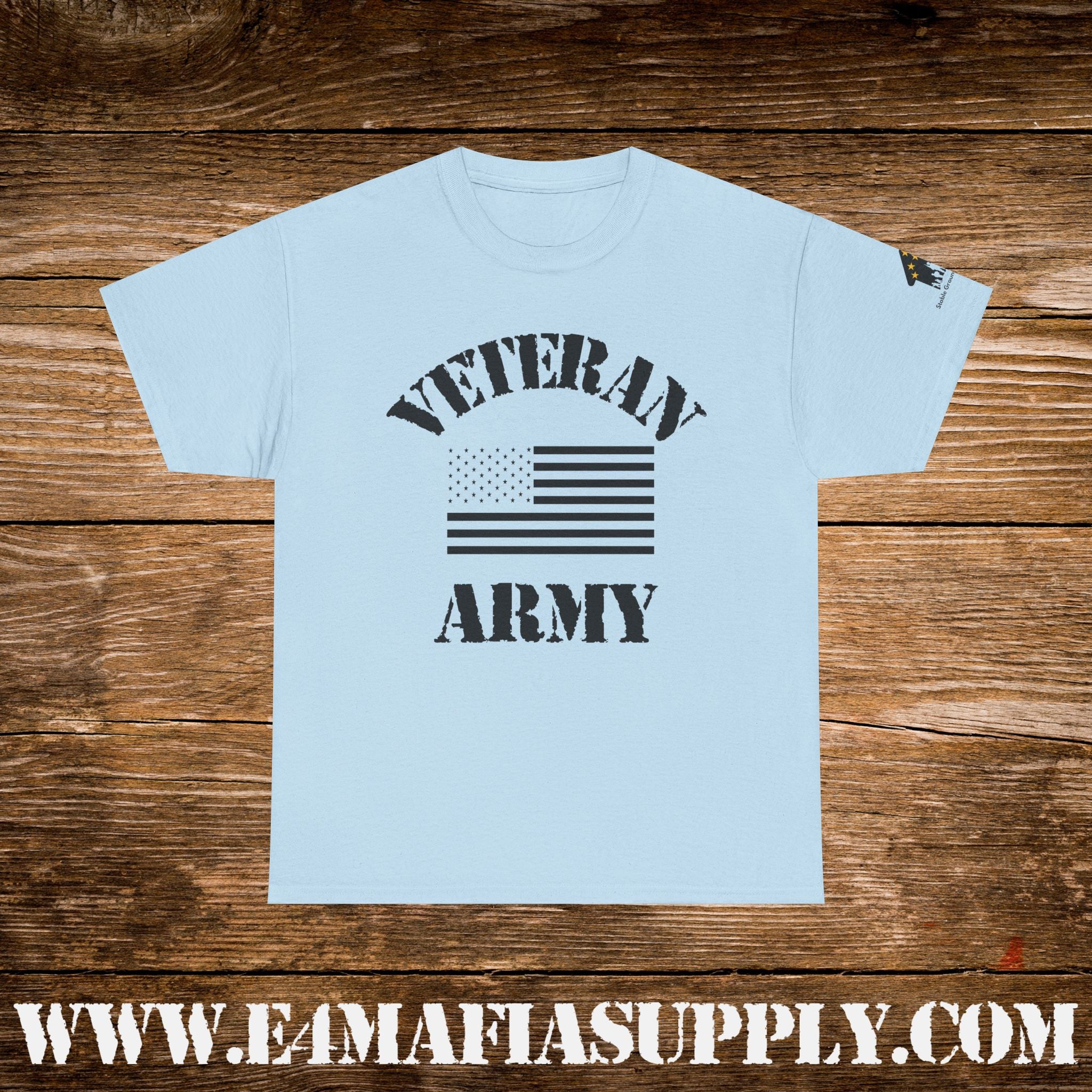 Army Veteran Flag T-Shirt
