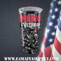 American Veteran — Bold Patriotic Tumbler for the Brave and the Proud