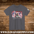 “All American Dad” – Patriotic Flag & Combat Boots T-Shirt