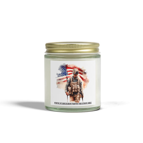 American Soldier Candle – Standing for Freedom and Honor