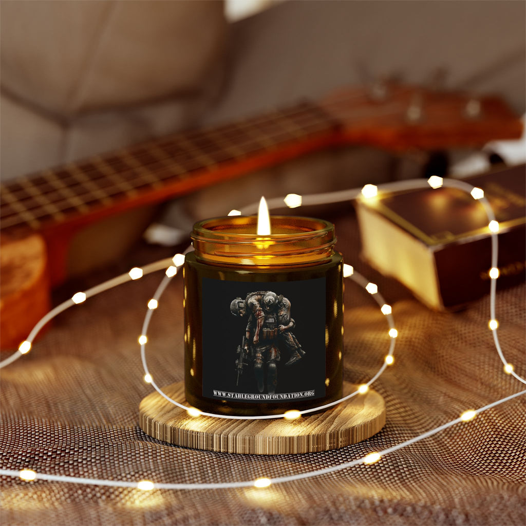 The Weight of Honor Candle – Remembering Those Who Carried Us Home