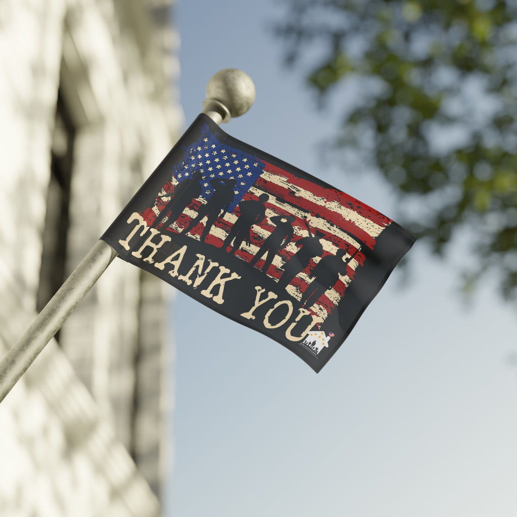 Thank You Veterans — Patriotic American Flag Honoring Our Heroes