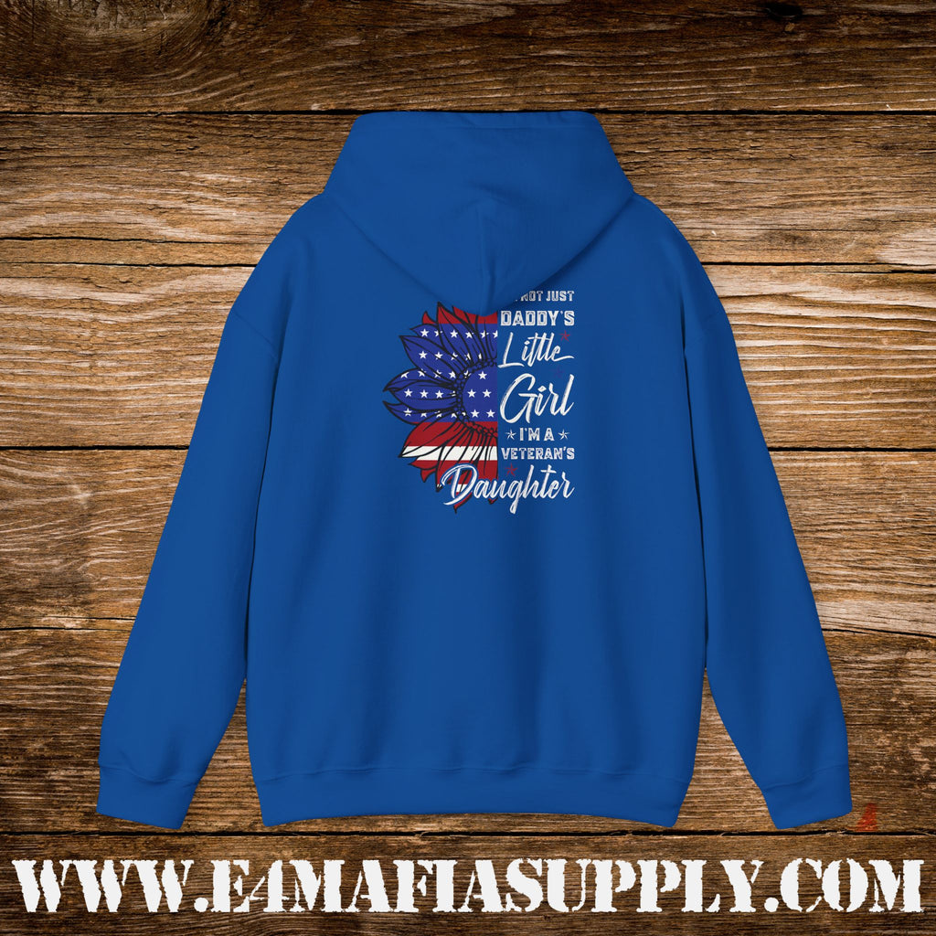 Daddy’s Little Girl I’m a Veteran’s Daughter Hoodie