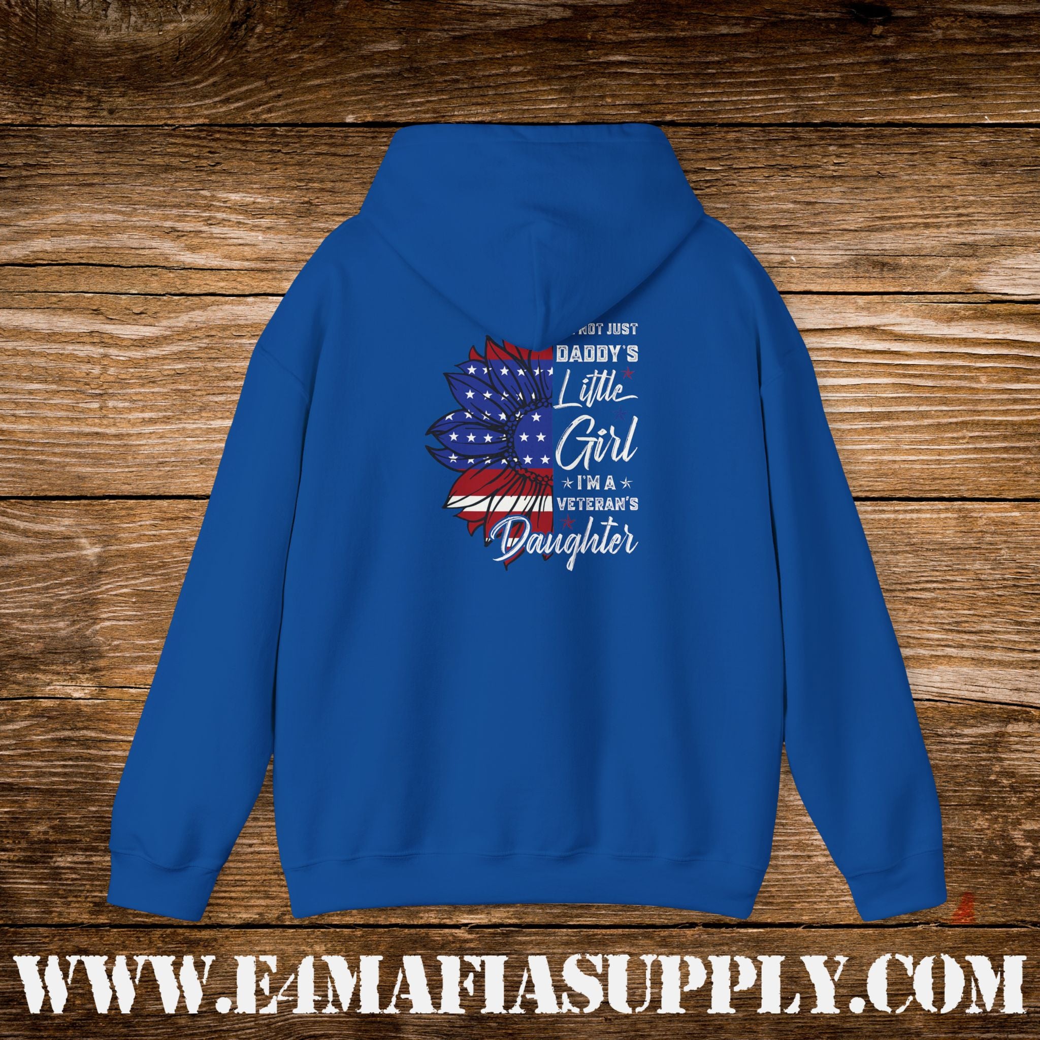 Daddy’s Little Girl I’m a Veteran’s Daughter Hoodie
