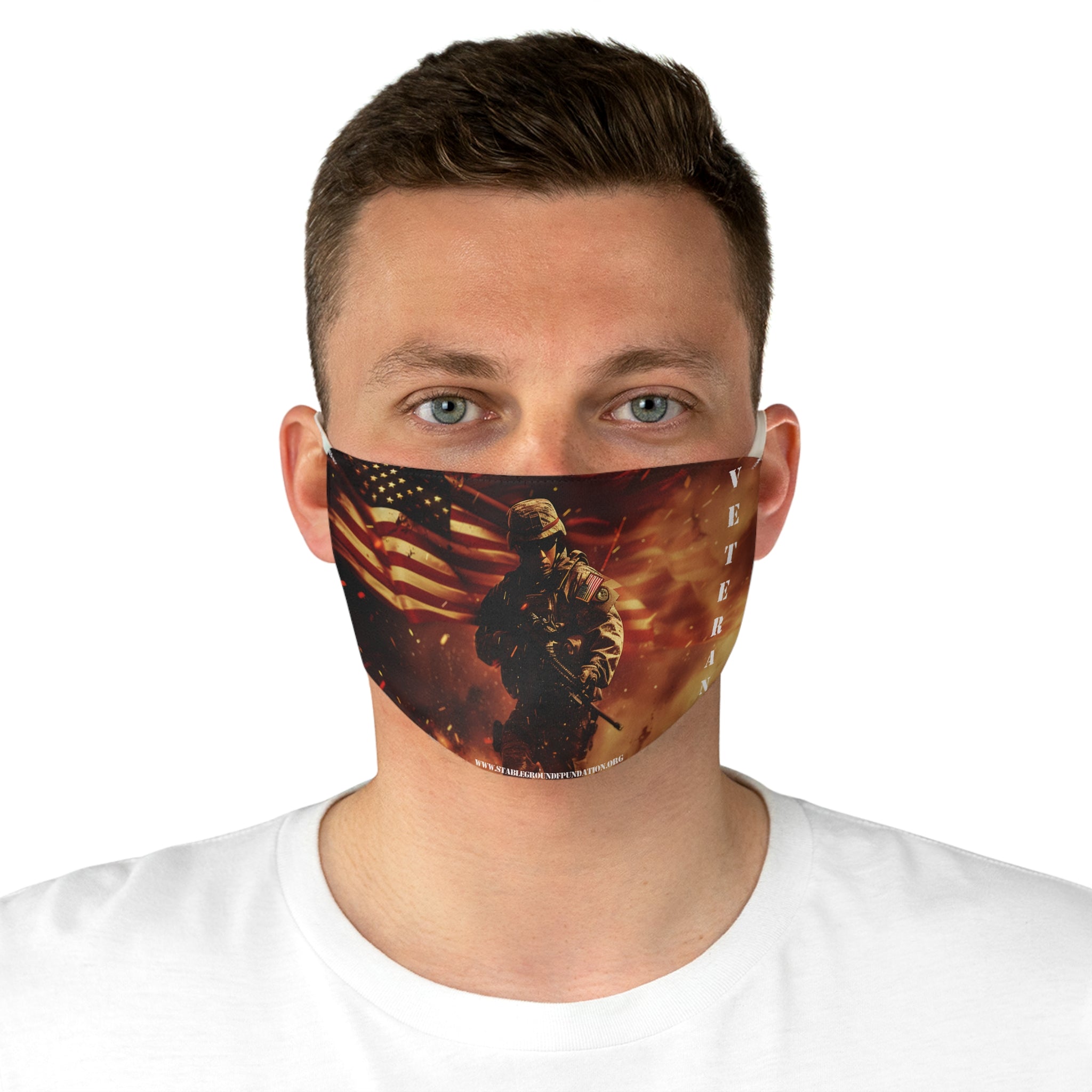 Veteran Pride – American Flag Patriotic Face Mask