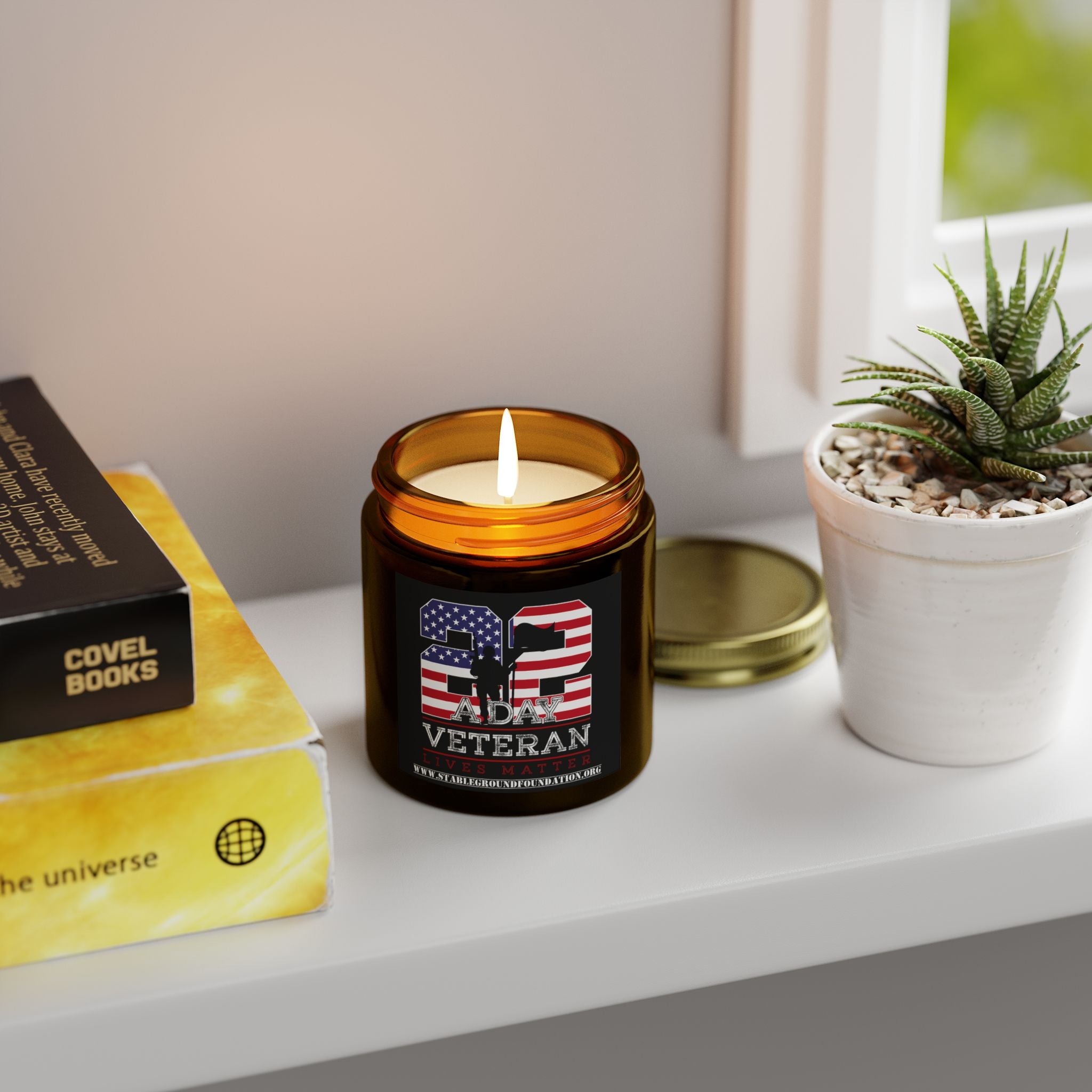 22 A Day Veteran Awareness Candle – Honoring Lives, Inspiring Change