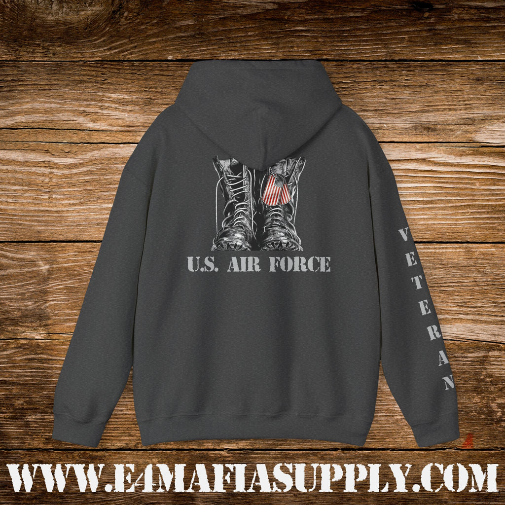U.S. Air Force Combat Boots Veteran Hoodie