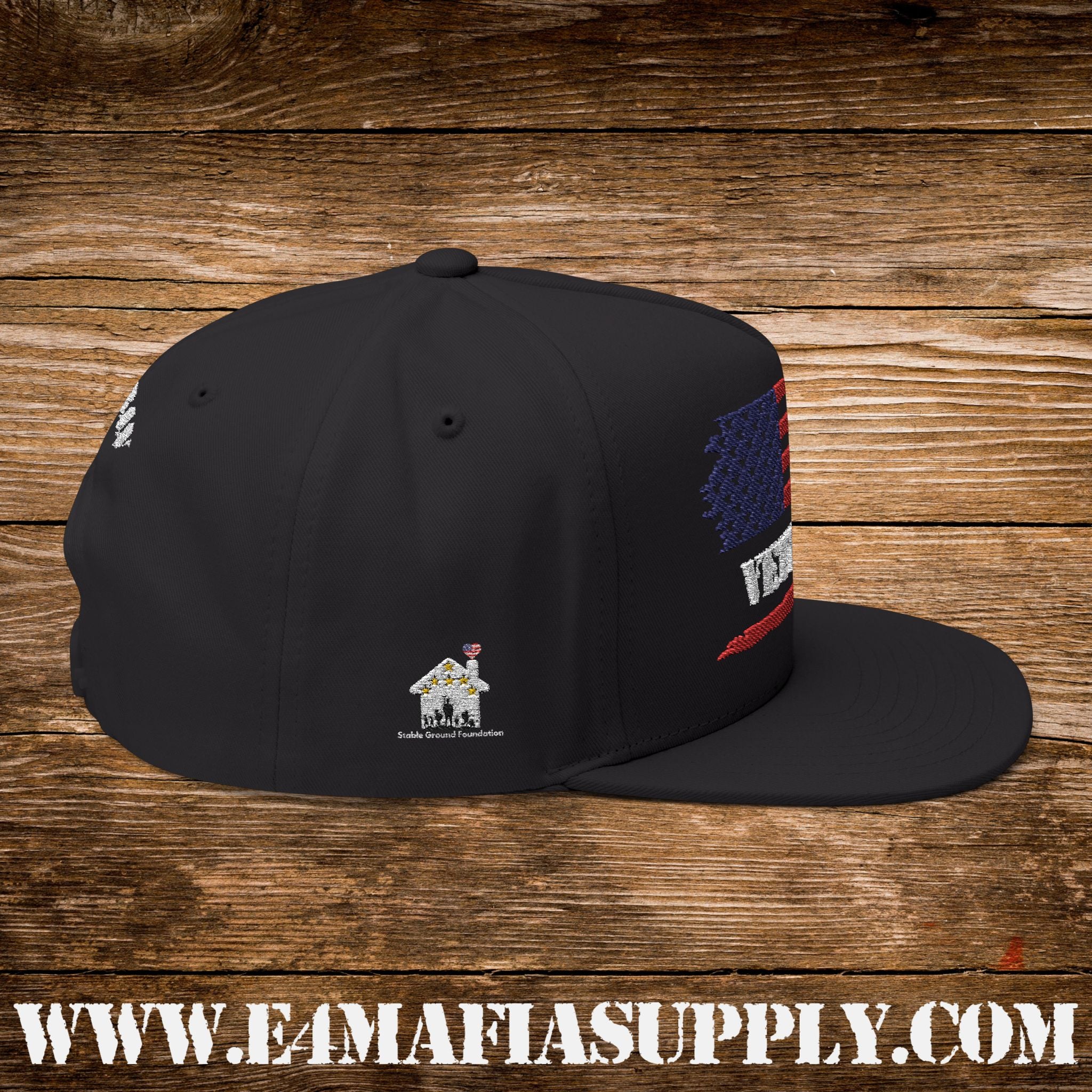 Zero Regrets, Just Deployments” – Patriotic Veteran Flat Bill Cap