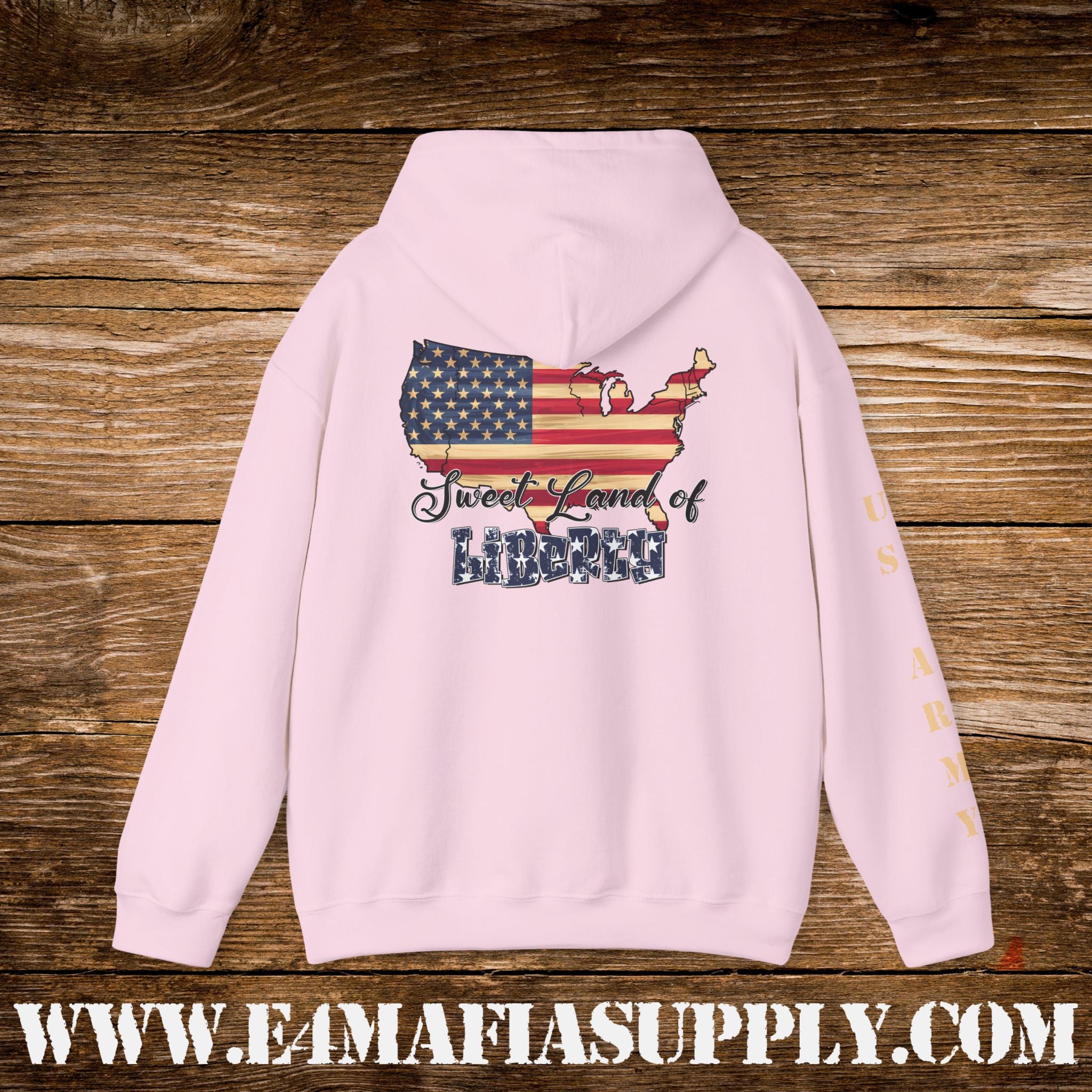 Land of the Free, Home of the Brave – US Army Hoodie