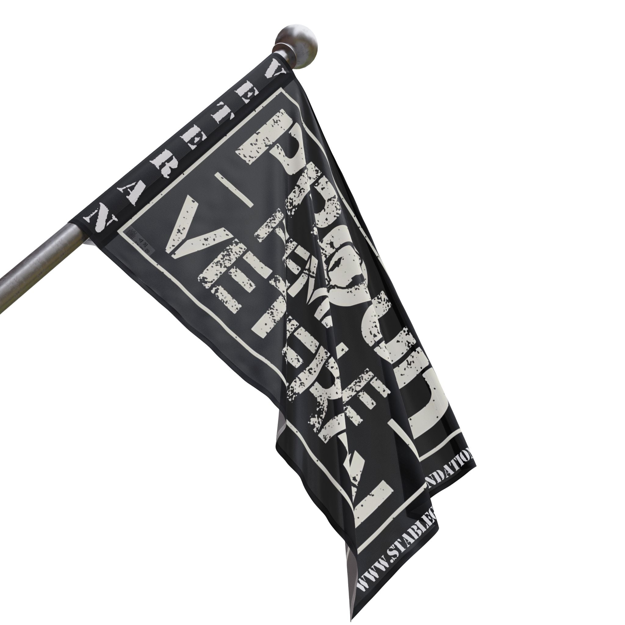 Proud Female Veteran — Bold Patriotic Flag Honoring Women Who Served