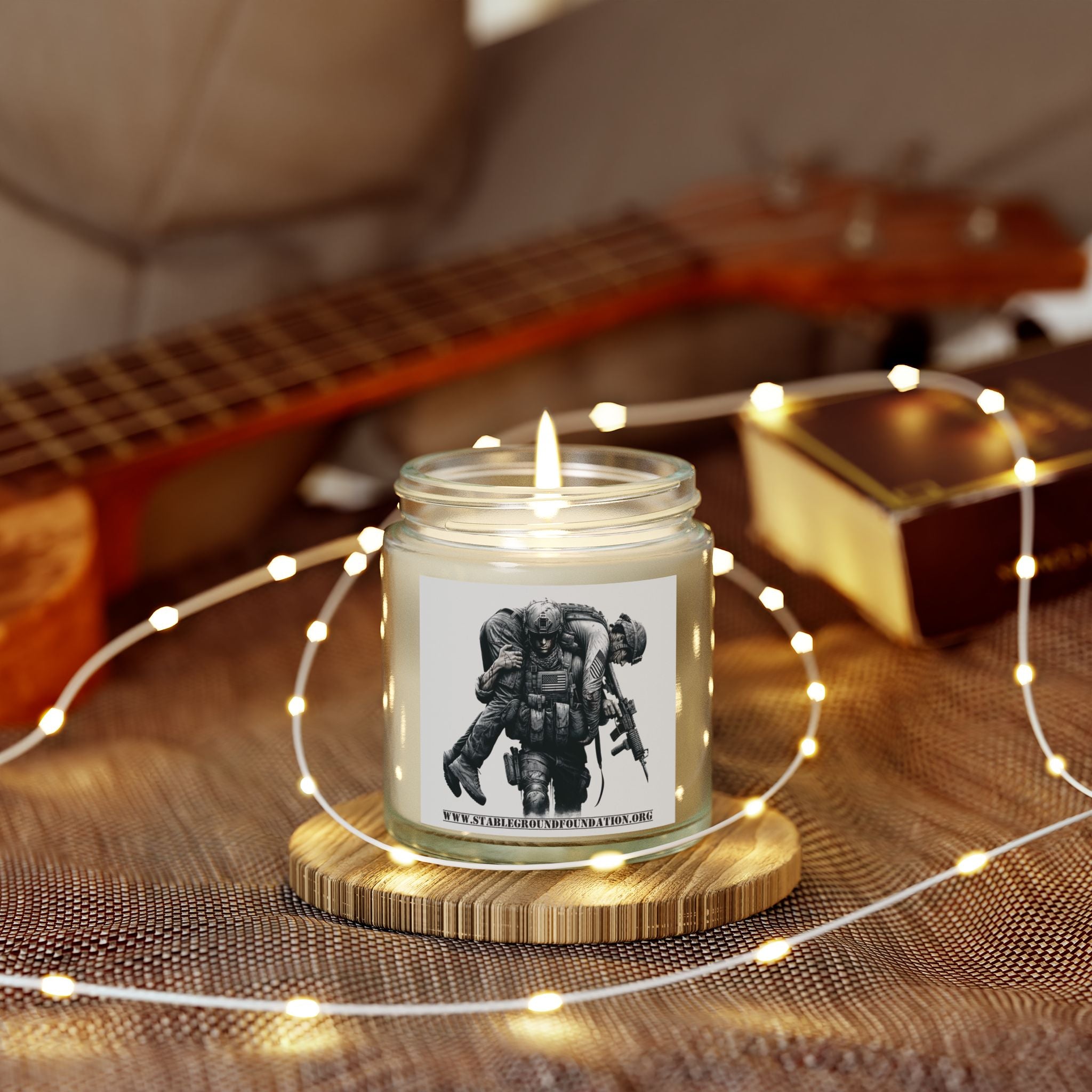 Brothers in Arms Candle – Honoring the Fallen, Supporting the Living