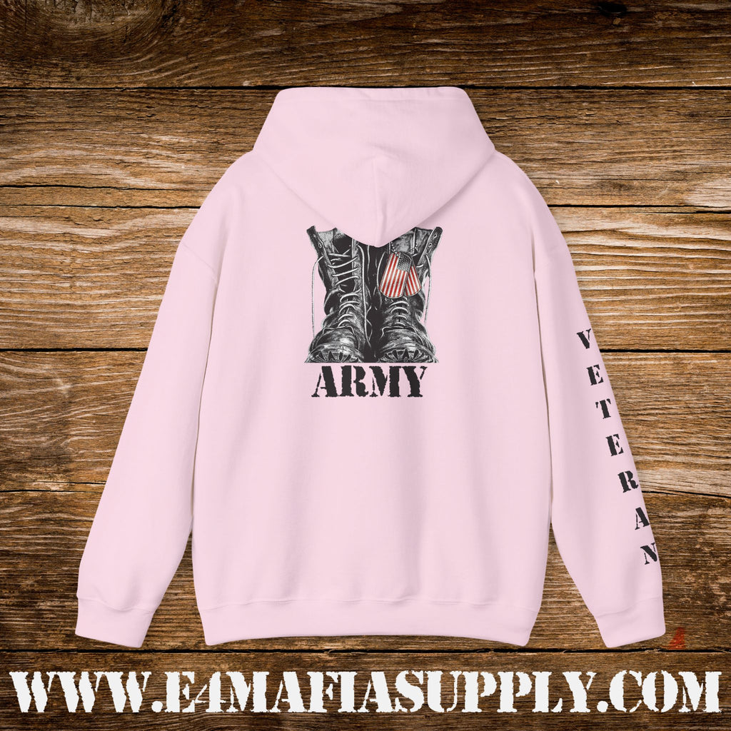 U.S. Army Combat Boots Veteran Hoodie