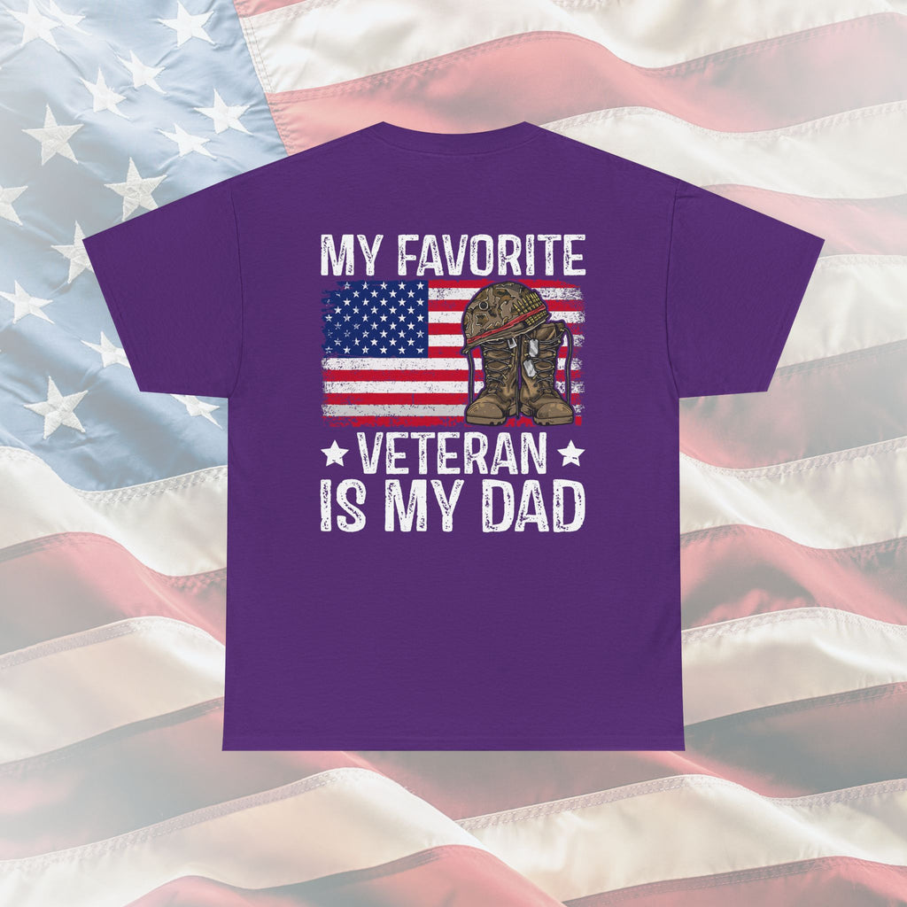 My Favorite Veteran Is My Dad T-Shirt