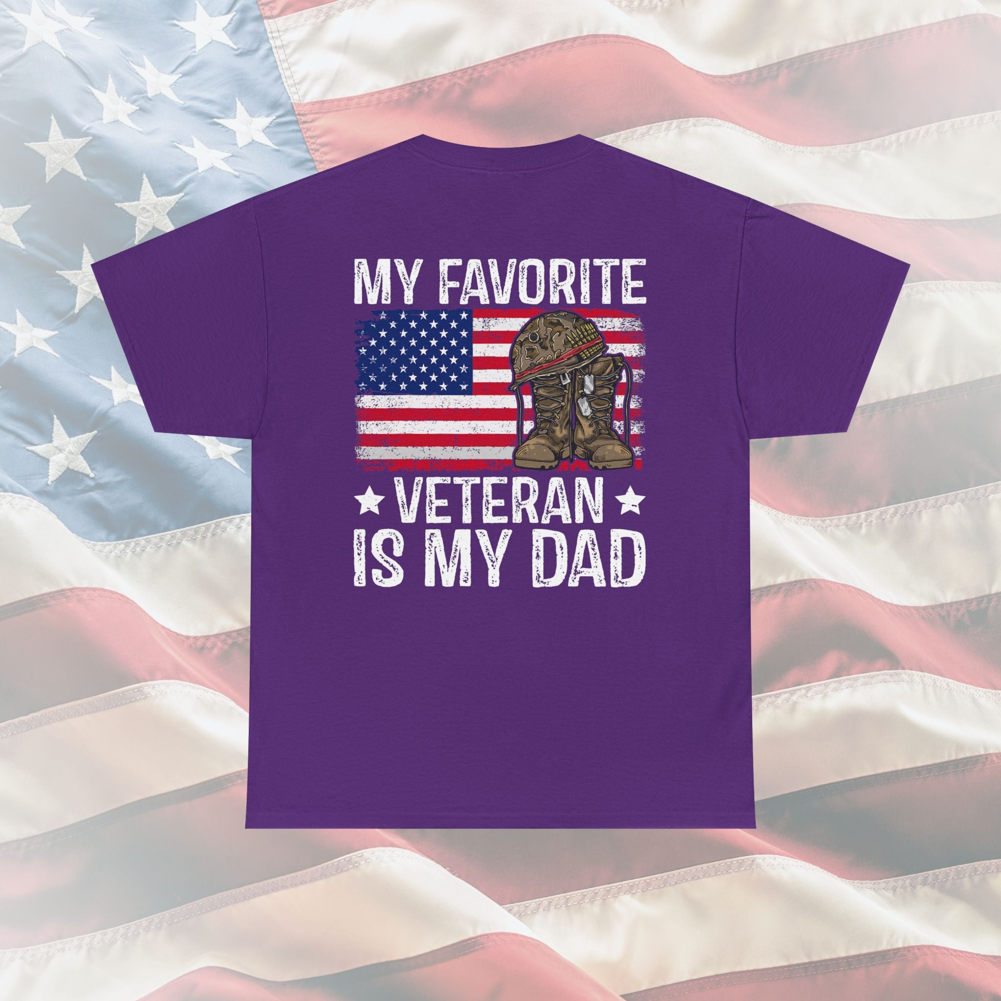 My Favorite Veteran Is My Dad T-Shirt