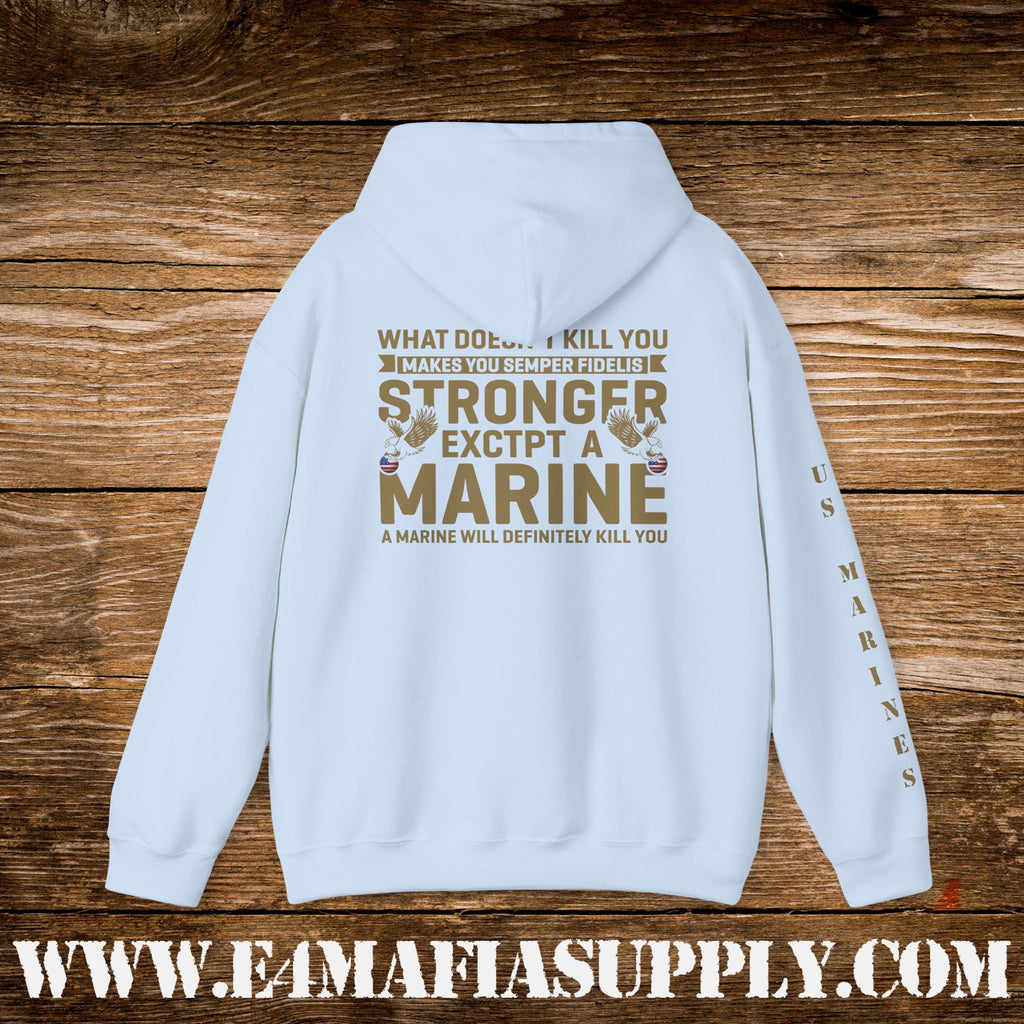 Copy of My Time in Uniform Is Over But Being a Veteran Never Ends – US Marines Hoodie