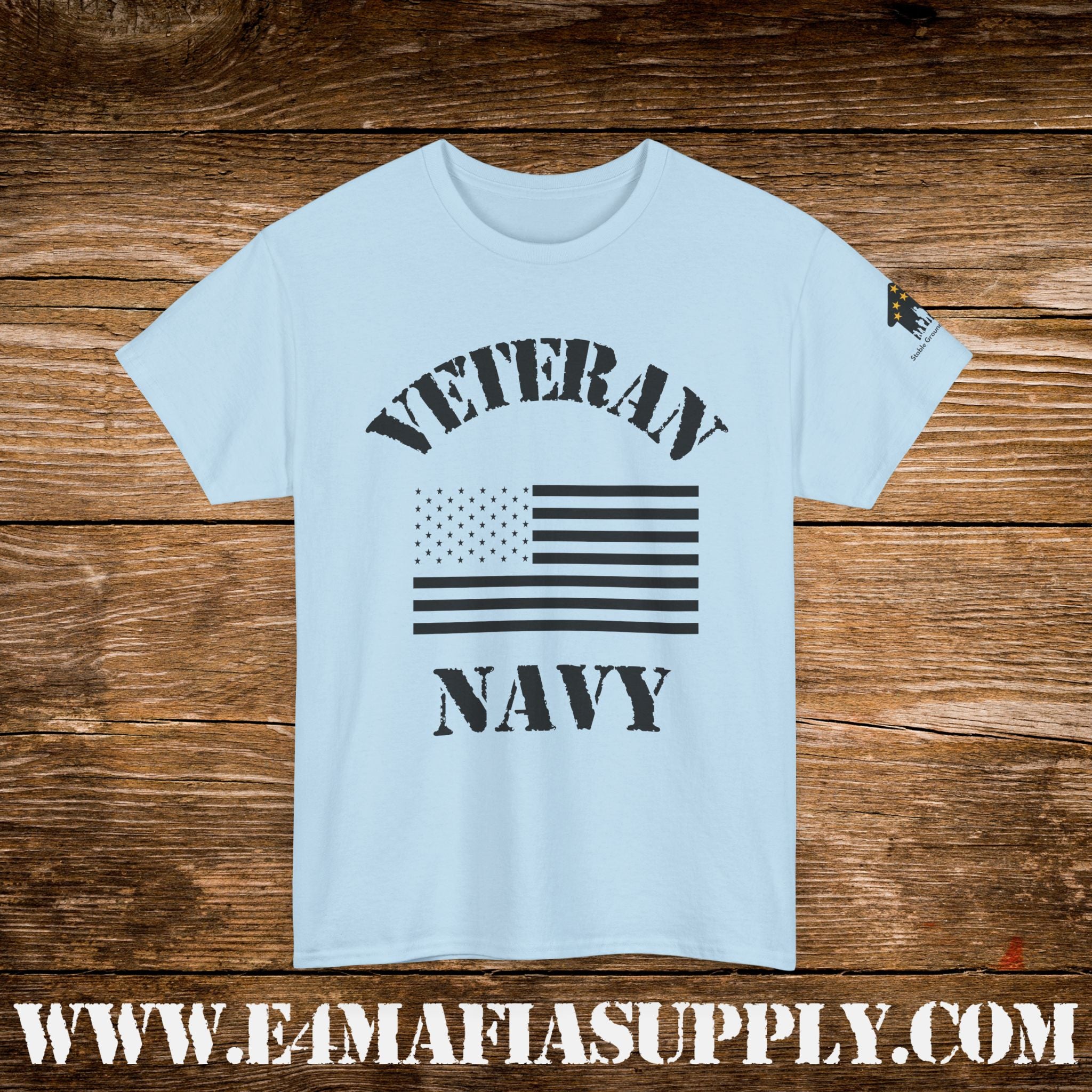 Navy Veteran Flag T-Shirt
