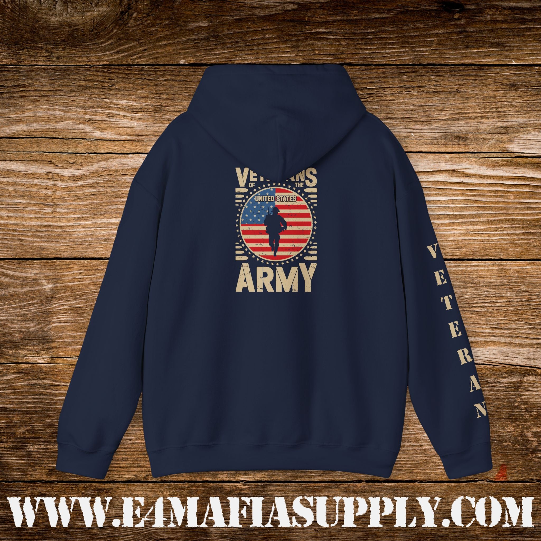 Veterans U.S. Army – Patriotic Military Hoodie