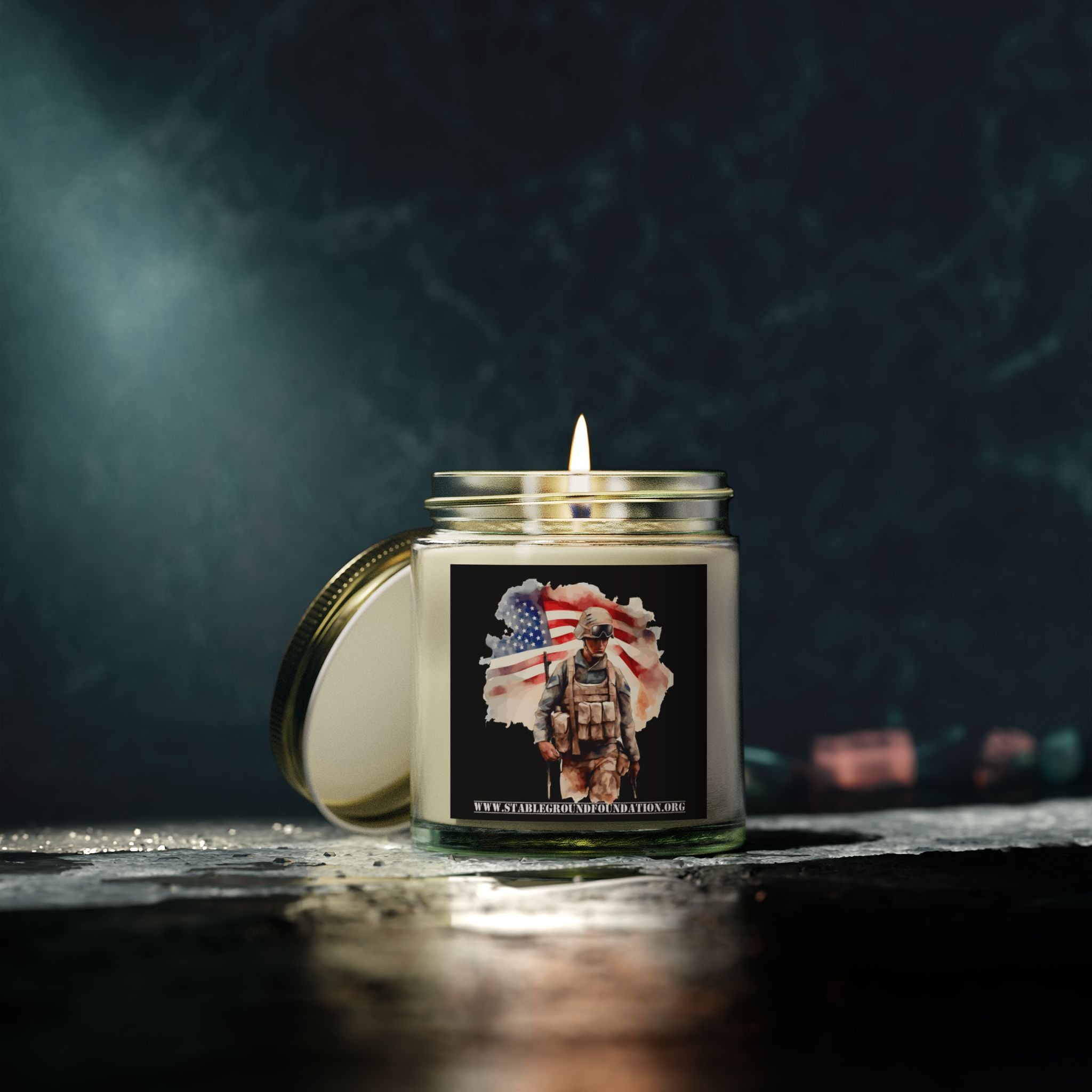 Defenders of Freedom Candle – Honor the Brave Who Serve