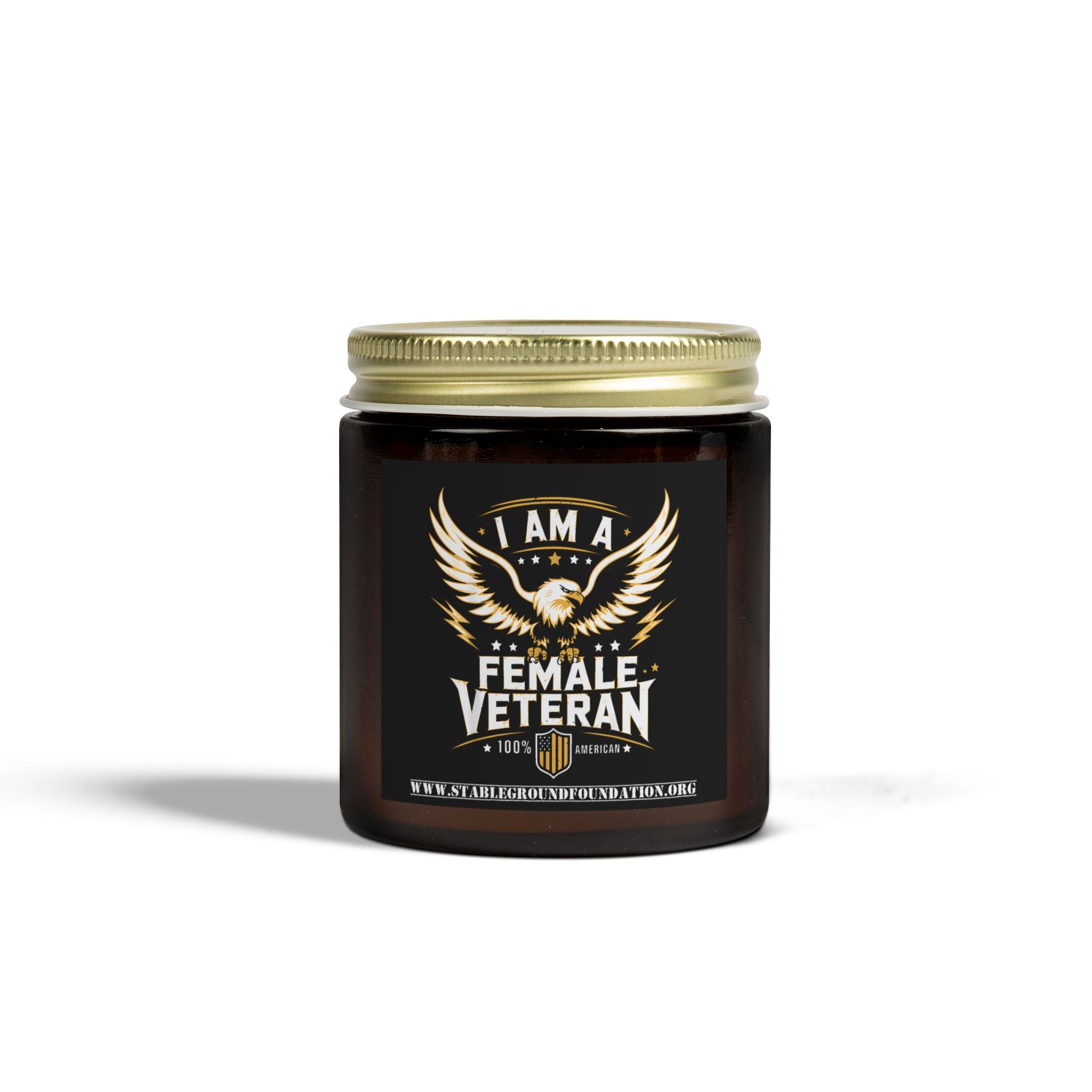 I Am a Female Veteran Candle – Strength, Pride, and American Spirit in Every Flame
