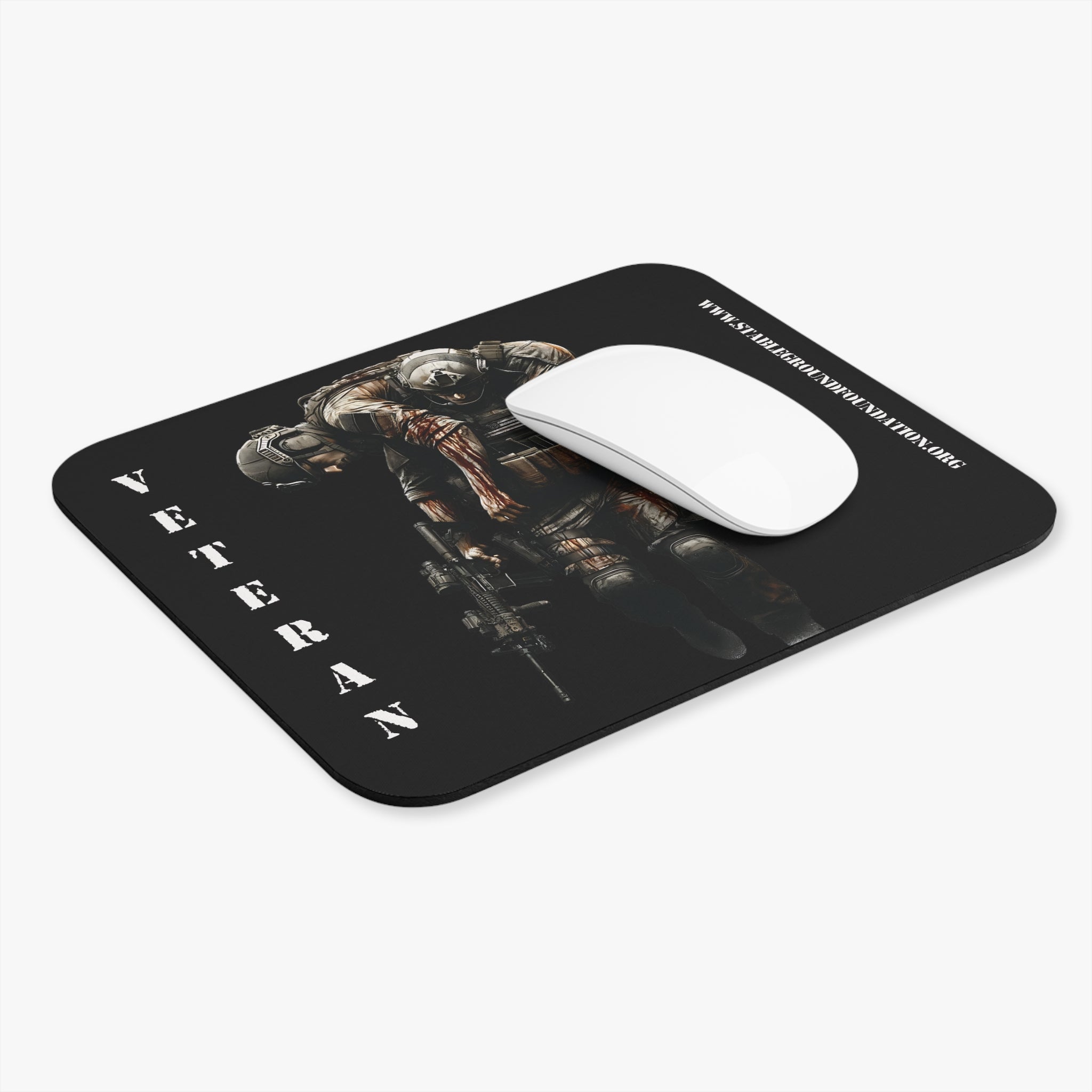 Never Leave a Brother Behind – Veteran Honor Mouse Pad