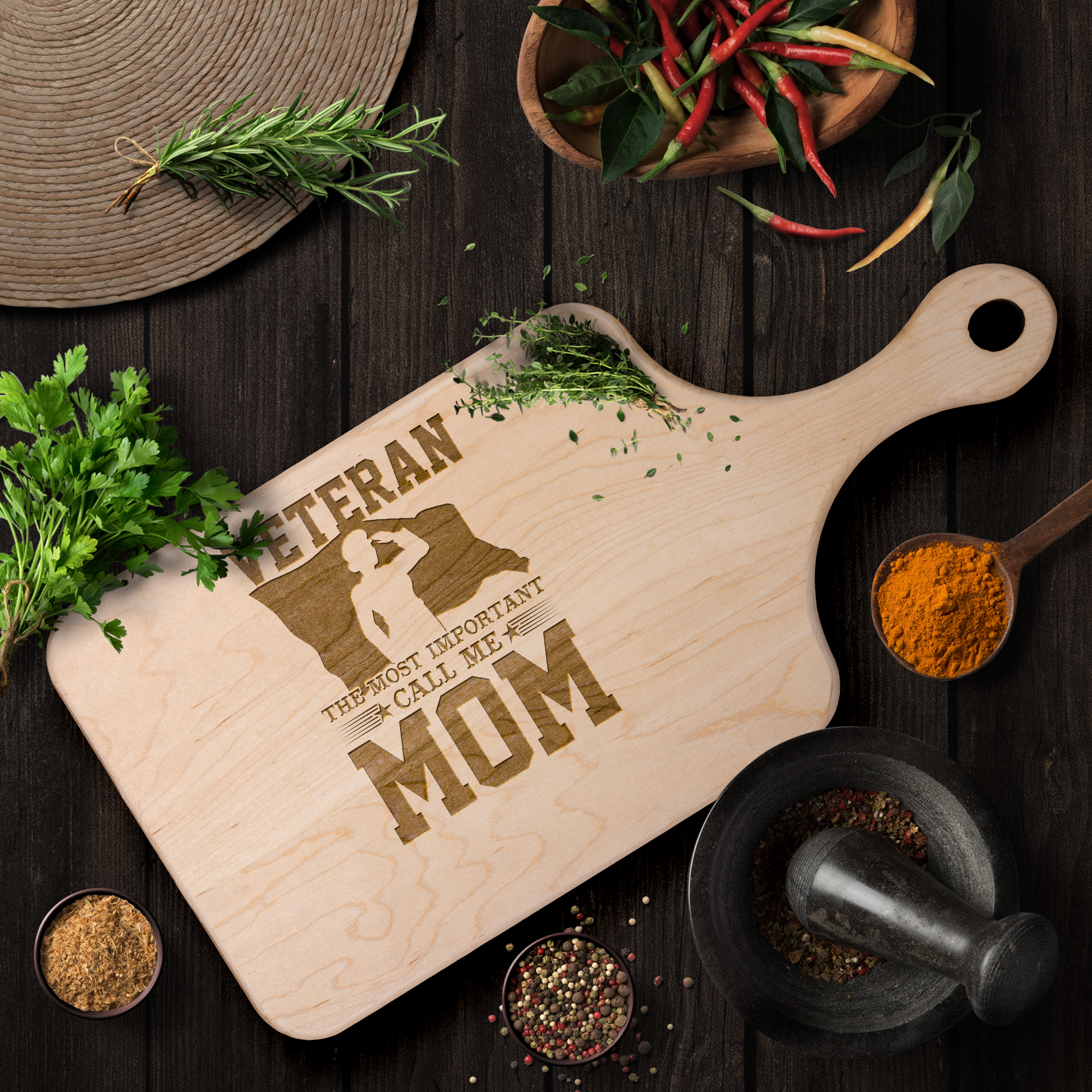 Veteran_Mom_Cutting_Board_Light_Handle_Horizontal_Lifestyle_Mockup.png